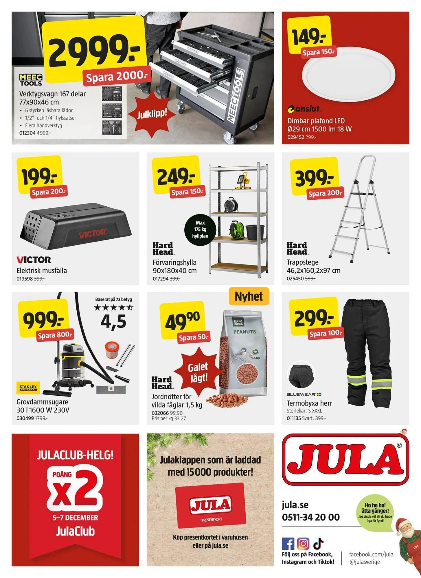 Jula reklamblad från 2 december till 15 december 2025 - Reklamblad sidor 15