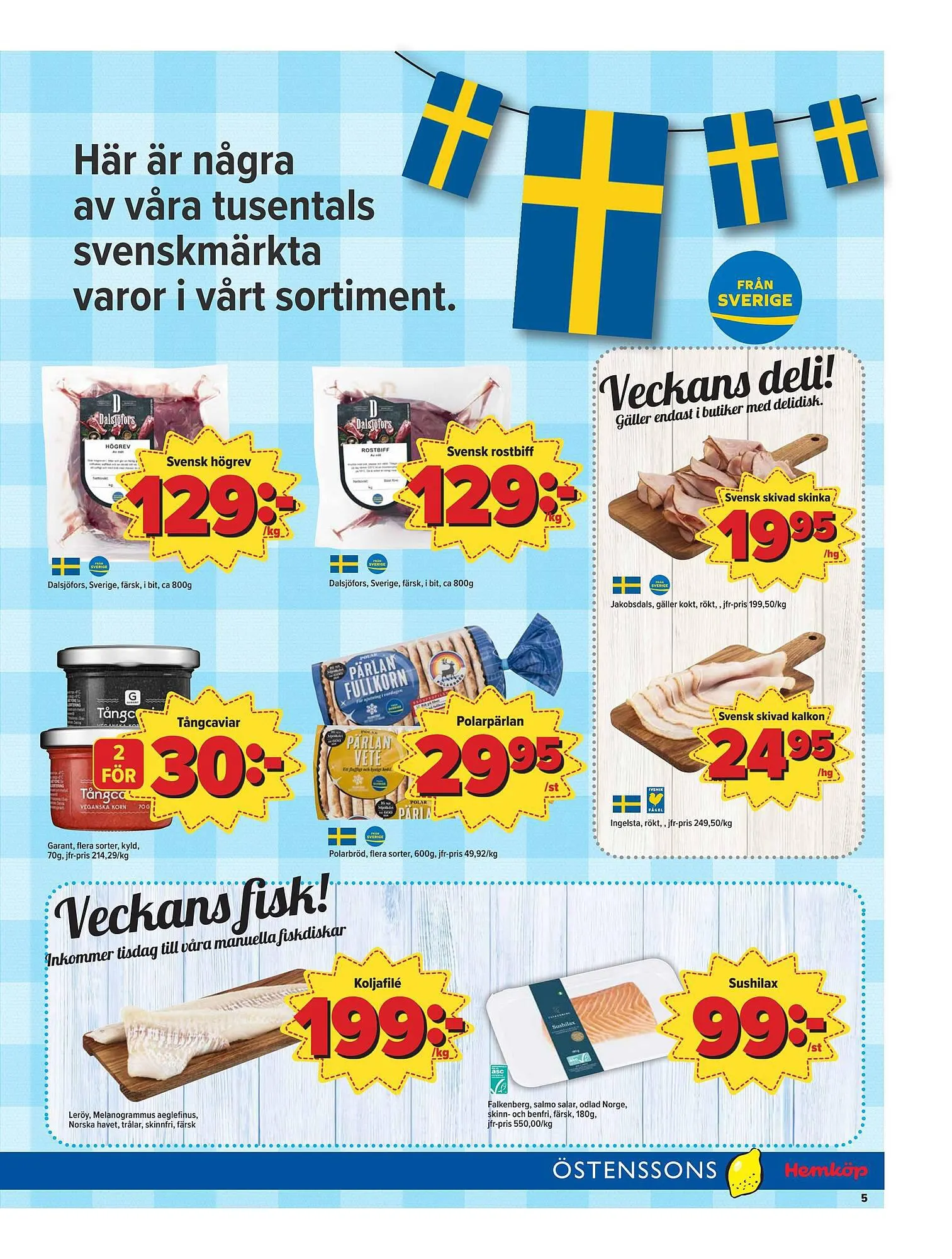 Östenssons reklamblad från 18 september till 24 september 2023 - Reklamblad sidor 5