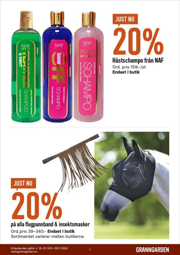 Fynda i din närmsta butik! från 8 maj till 19 maj 2024 - Reklamblad sidor 7