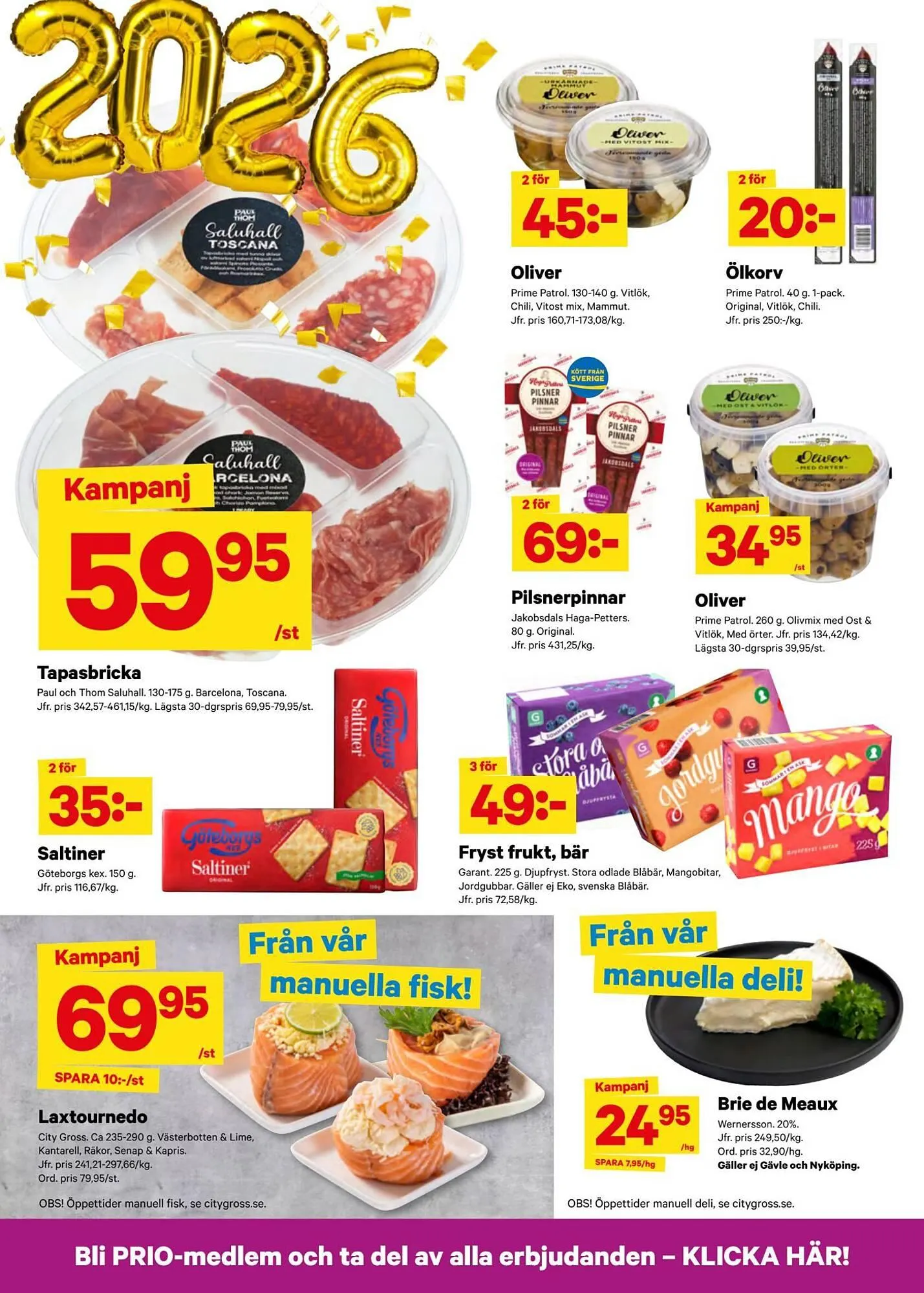 City Gross reklamblad från 27 december till 5 januari 2026 - Reklamblad sidor 6