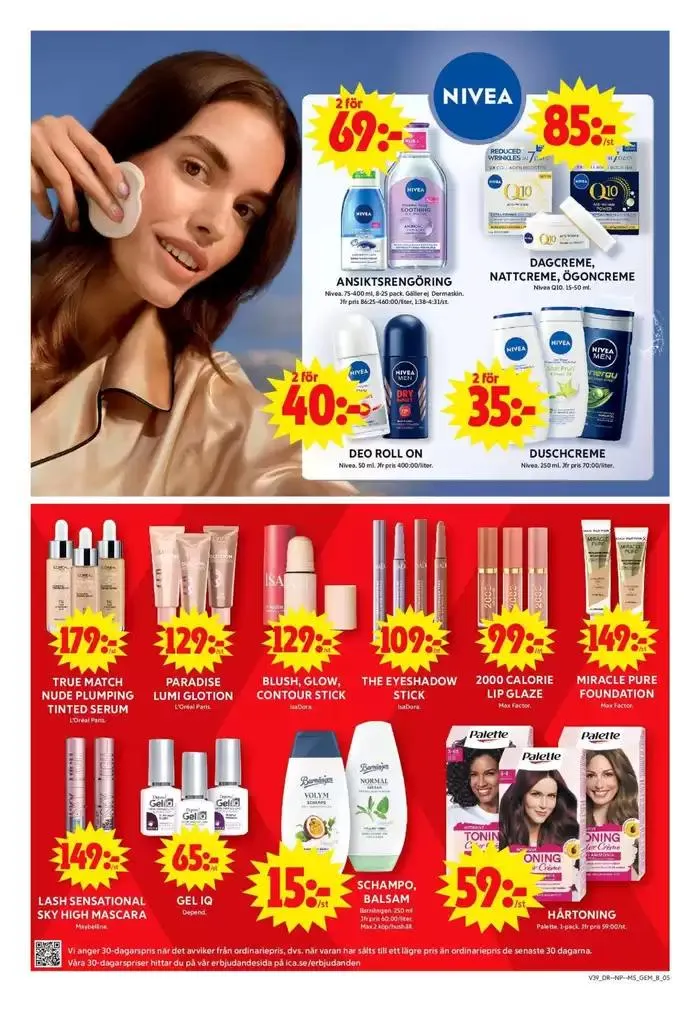 Fantastiska rabatter på utvalda produkter från 23 september till 7 oktober 2024 - Reklamblad sidor 22