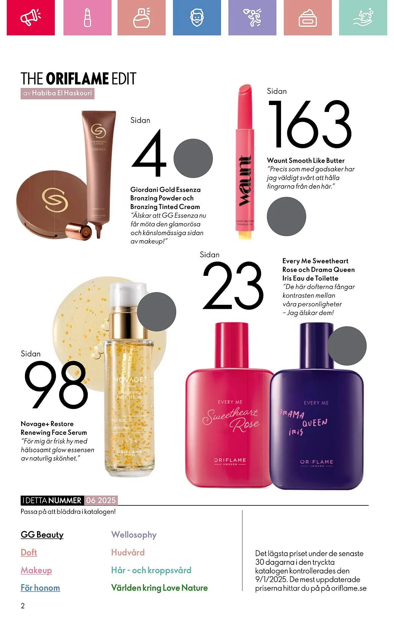 Oriflame reklamblad från 20 april till 9 maj 2025 - Reklamblad sidor 2
