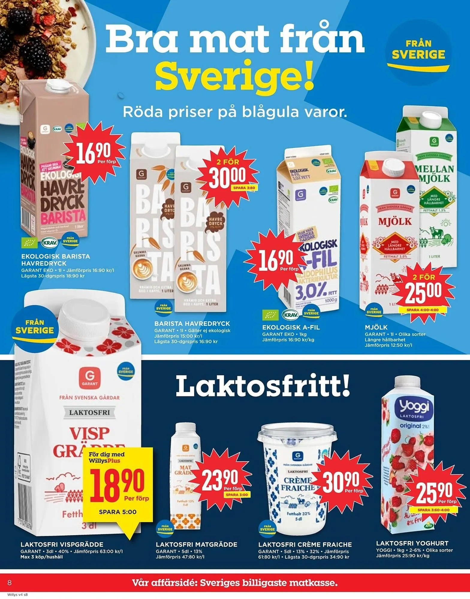 Willys reklamblad från 19 januari till 25 januari 2026 - Reklamblad sidor 8