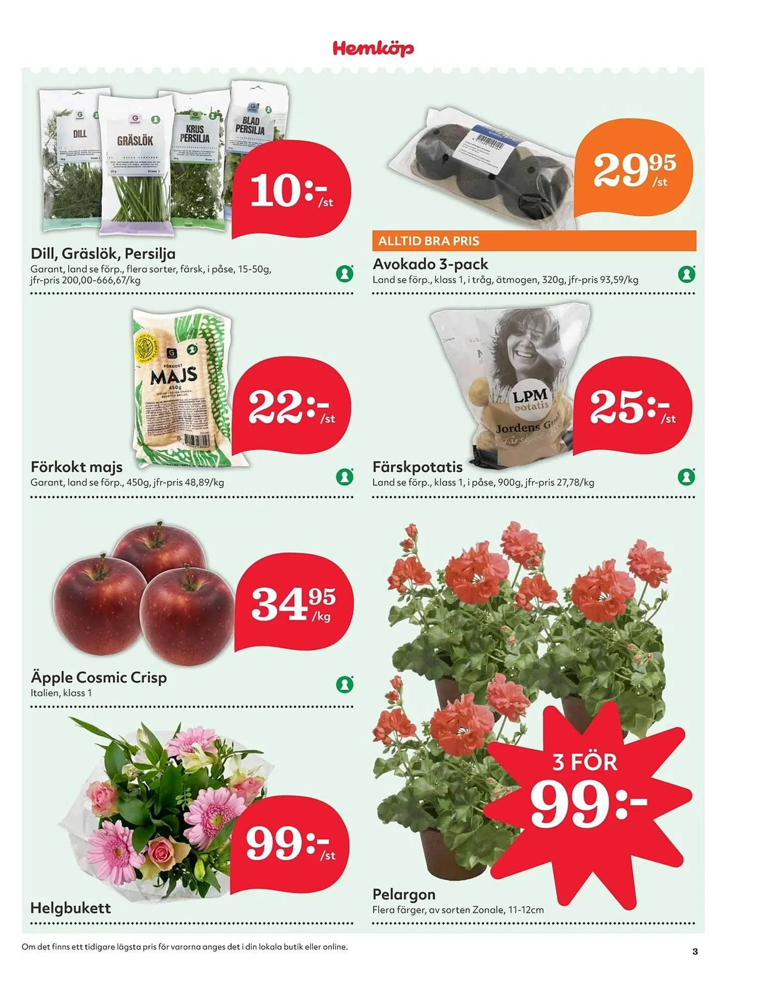 Hemköp reklamblad från 5 maj till 11 maj 2025 - Reklamblad sidor 3