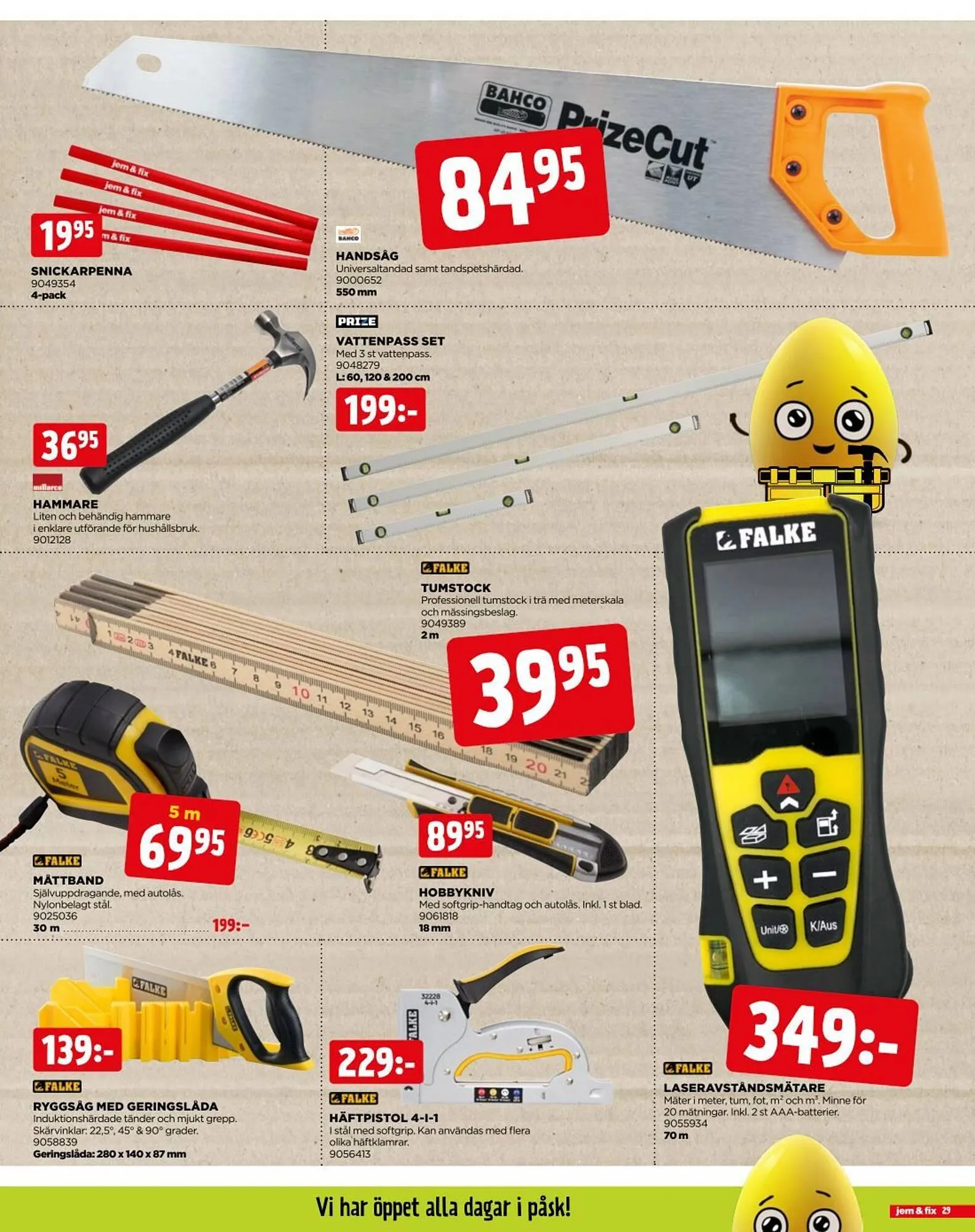 Jem&Fix reklamblad från 14 april till 20 april 2025 - Reklamblad sidor 29