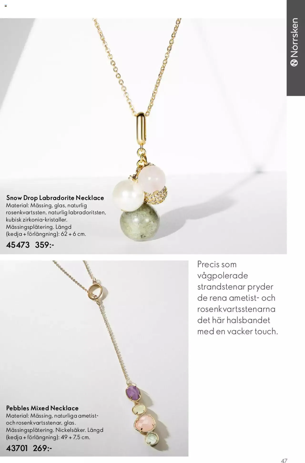 Oriflame - Norrsken Summer Collection från 17 maj till 25 oktober 2023 - Reklamblad sidor 47