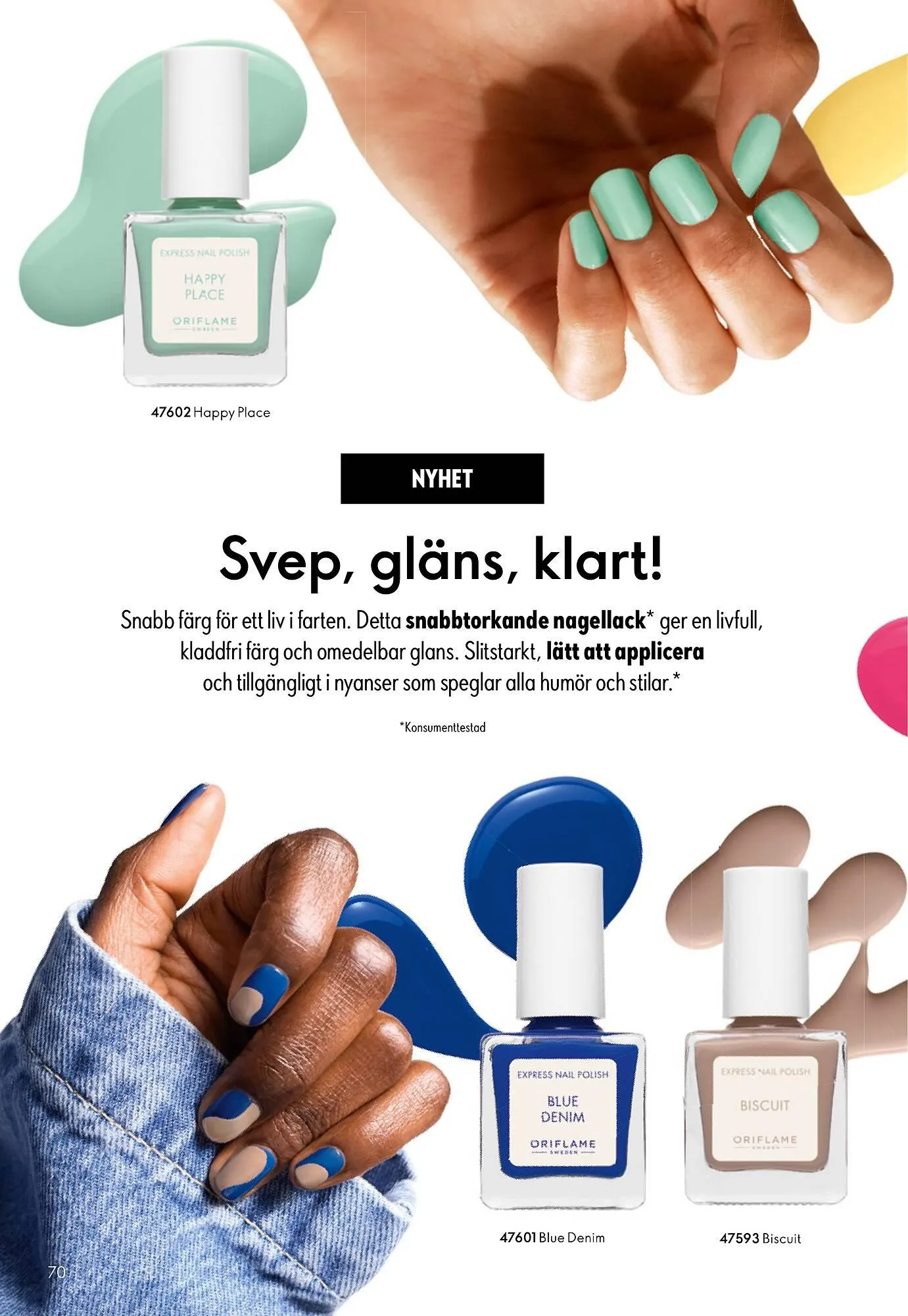 Oriflame reklamblad från 13 maj till 2 juni 2026 - Reklamblad sidor 70
