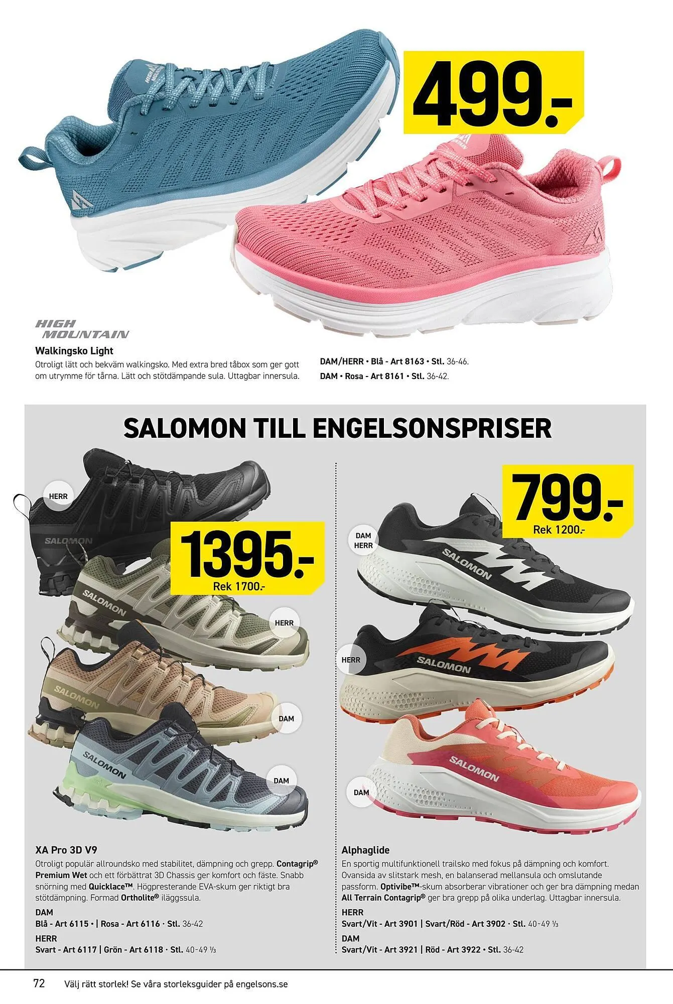 Engelsons reklamblad från 12 maj till 31 maj 2025 - Reklamblad sidor 72
