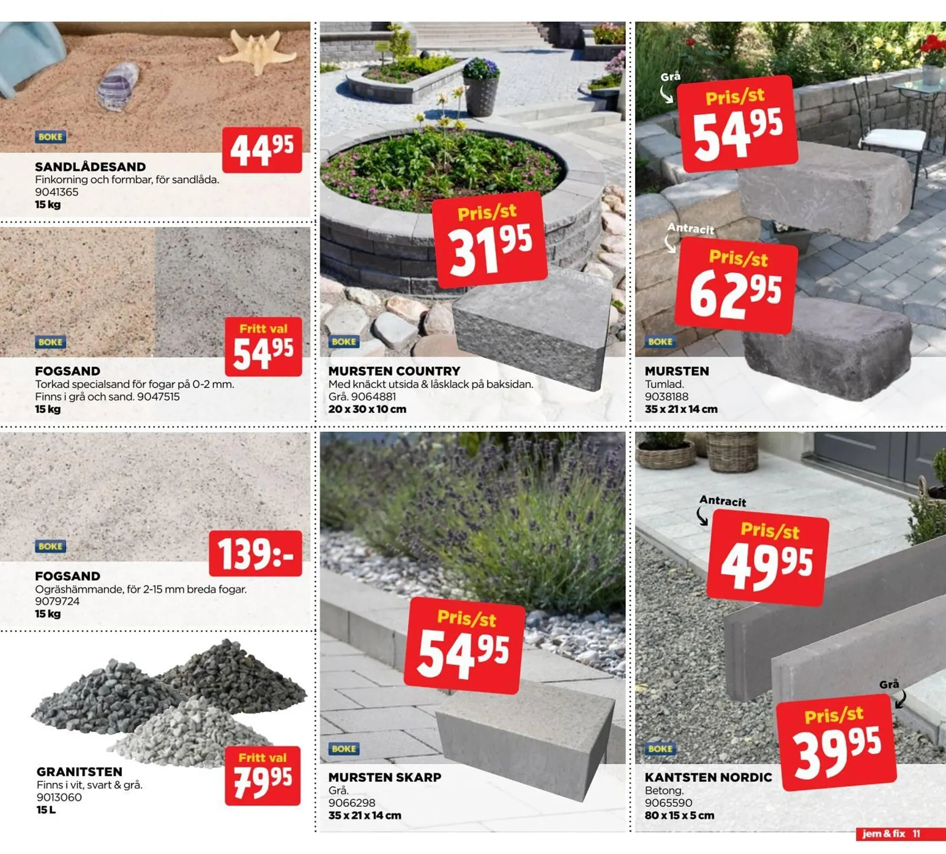 Jem&Fix reklamblad från 16 mars till 30 mars 2026 - Reklamblad sidor 11