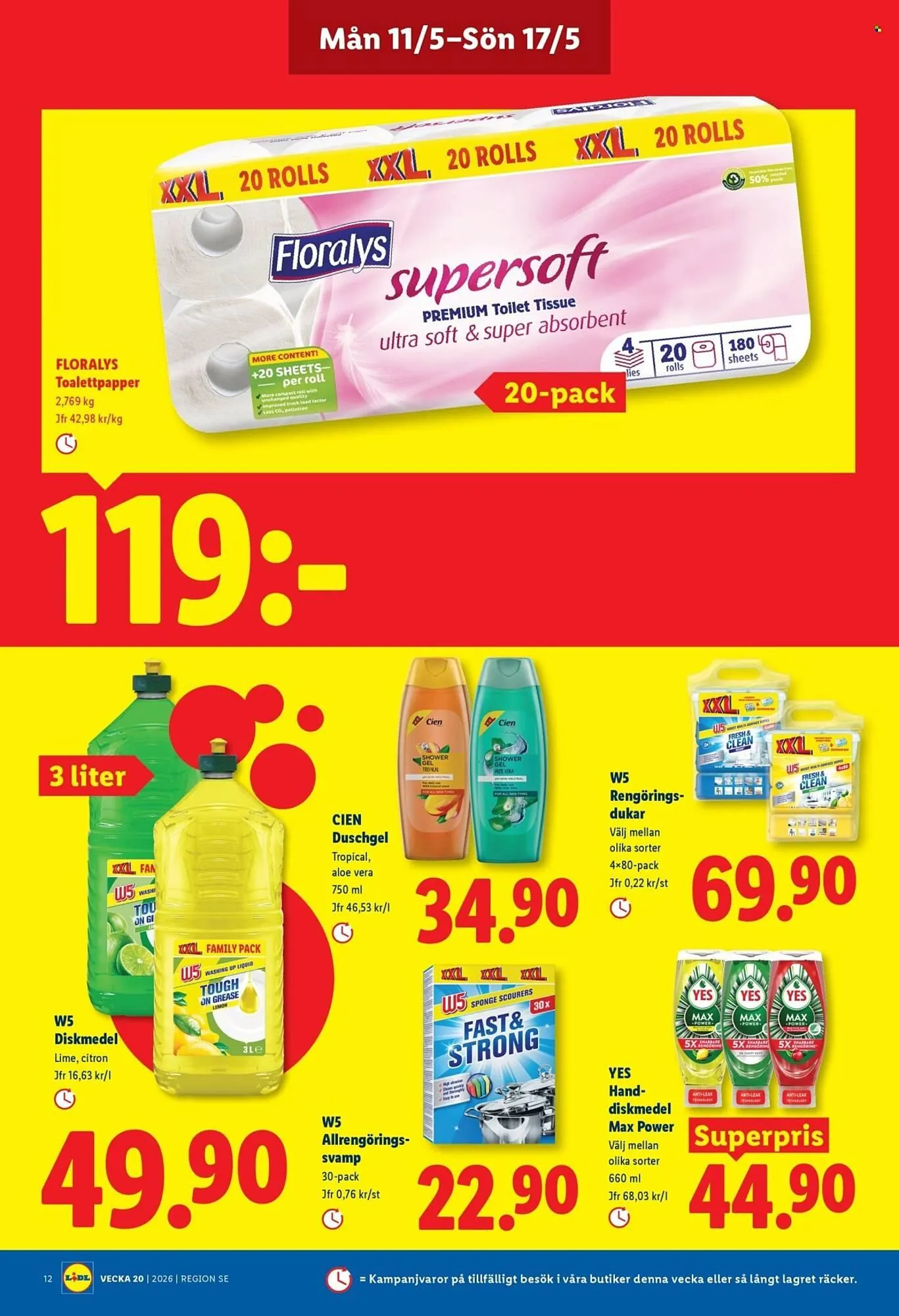 Lidl reklamblad från 11 maj till 17 maj 2026 - Reklamblad sidor 12