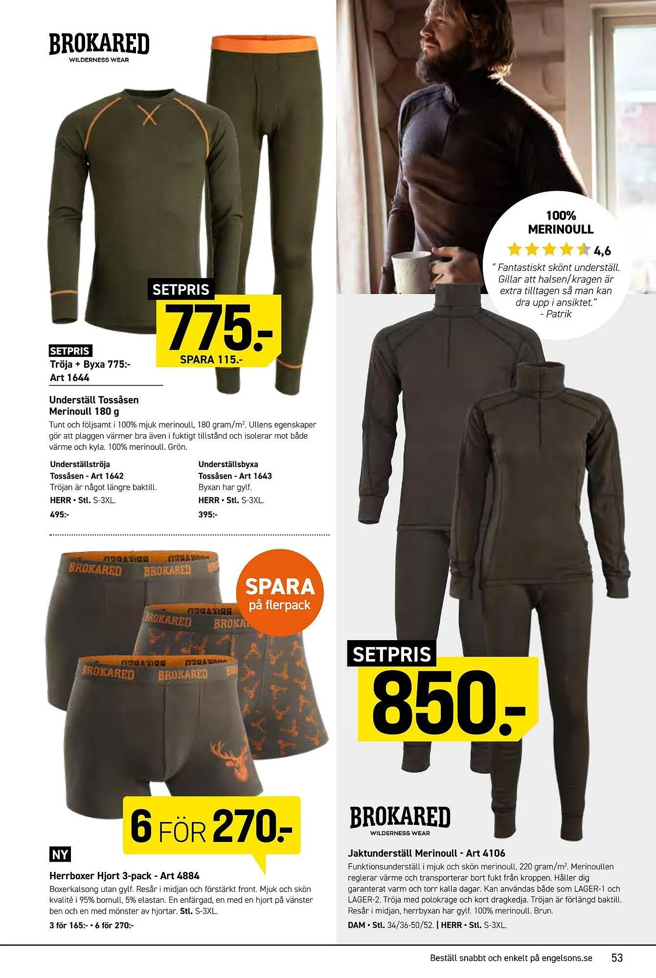 Engelsons reklamblad från 1 juli till 31 juli 2025 - Reklamblad sidor 53