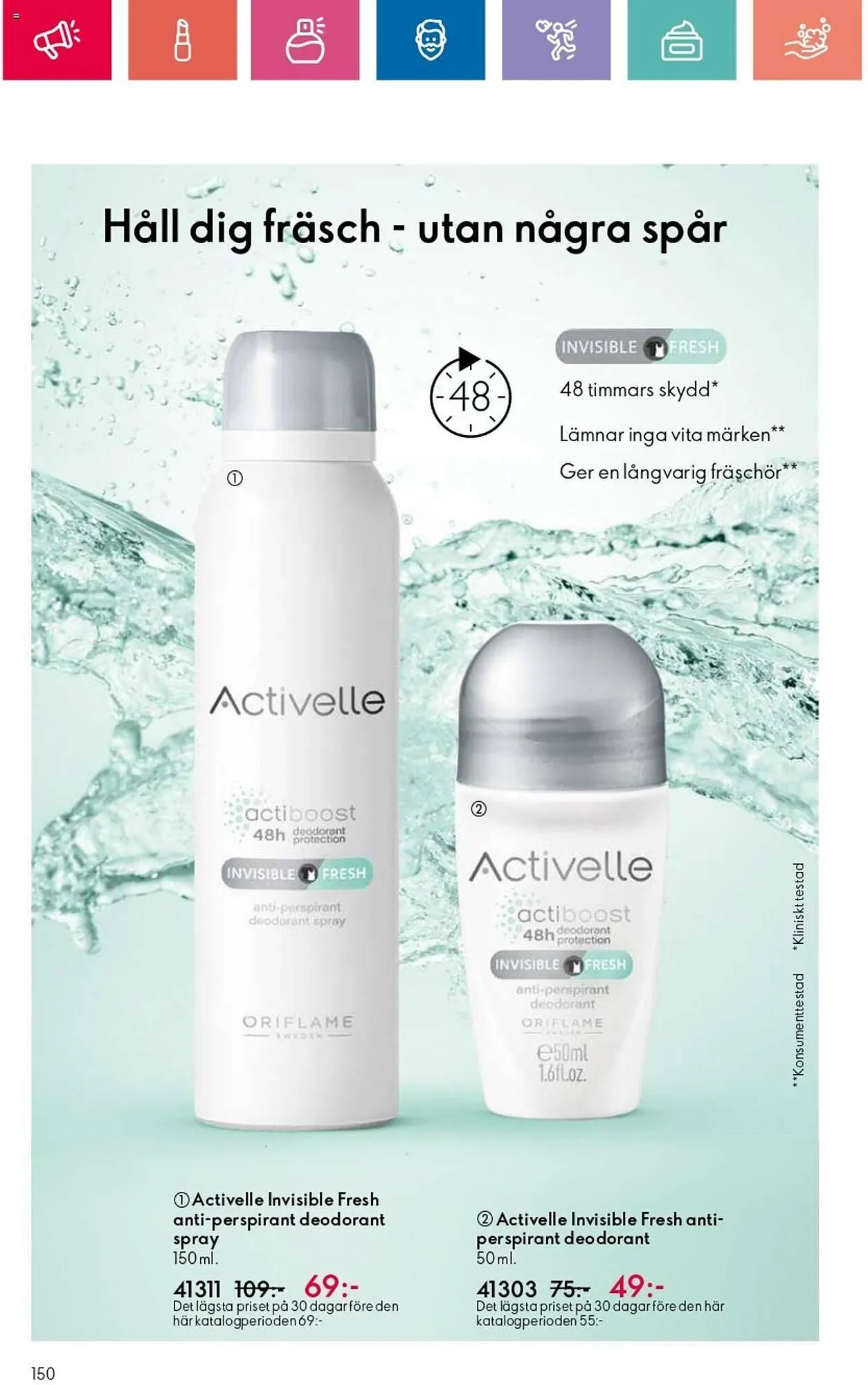 Oriflame reklamblad från 24 oktober till 13 november 2024 - Reklamblad sidor 150
