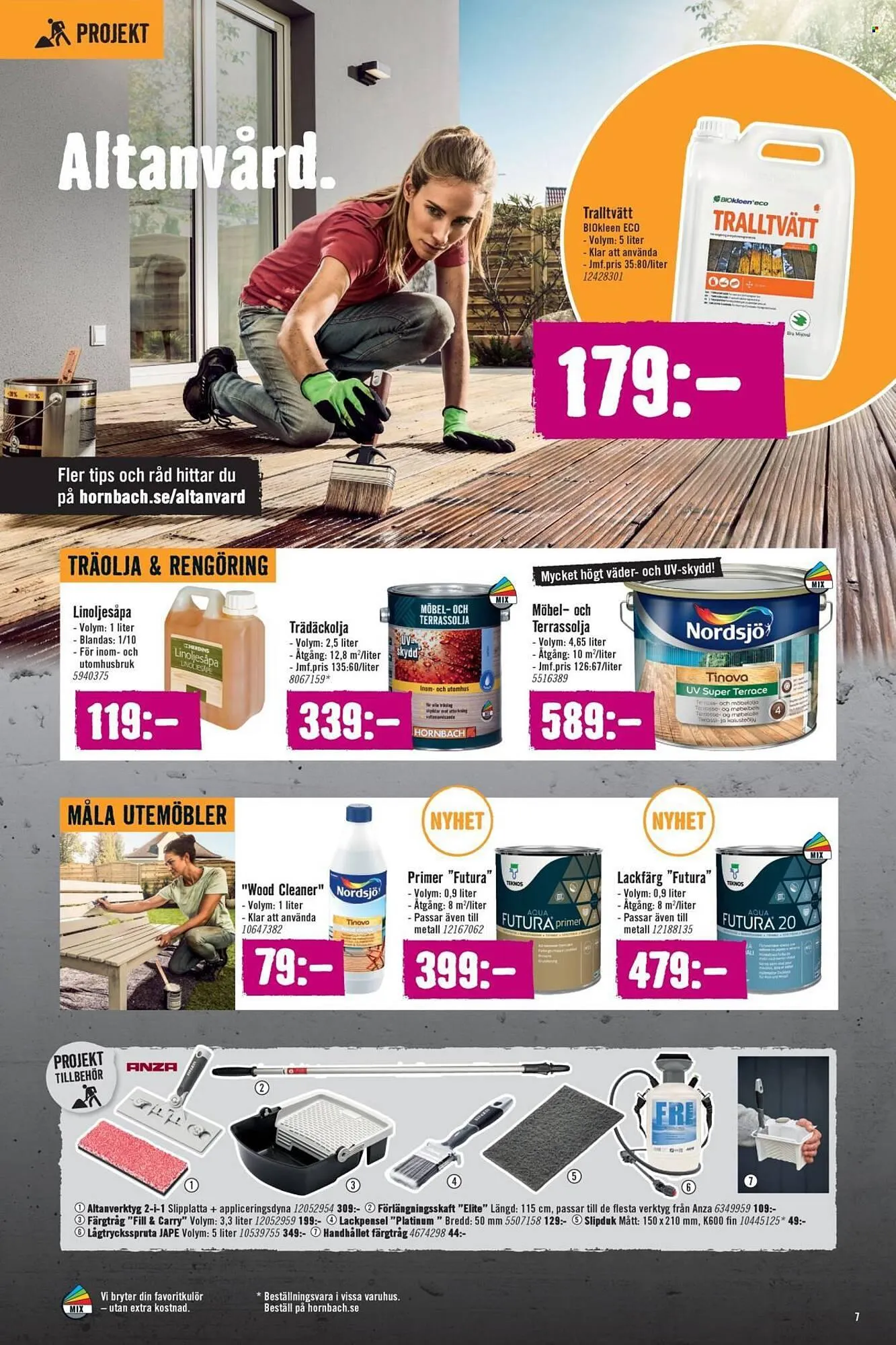 Hornbach reklamblad från 26 maj till 22 juni 2025 - Reklamblad sidor 7