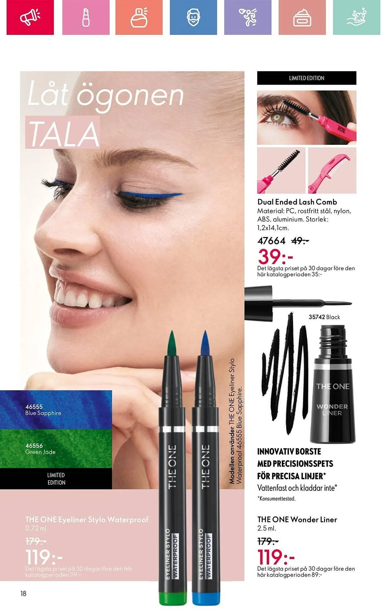 Oriflame reklamblad från 24 augusti till 13 september 2025 - Reklamblad sidor 18