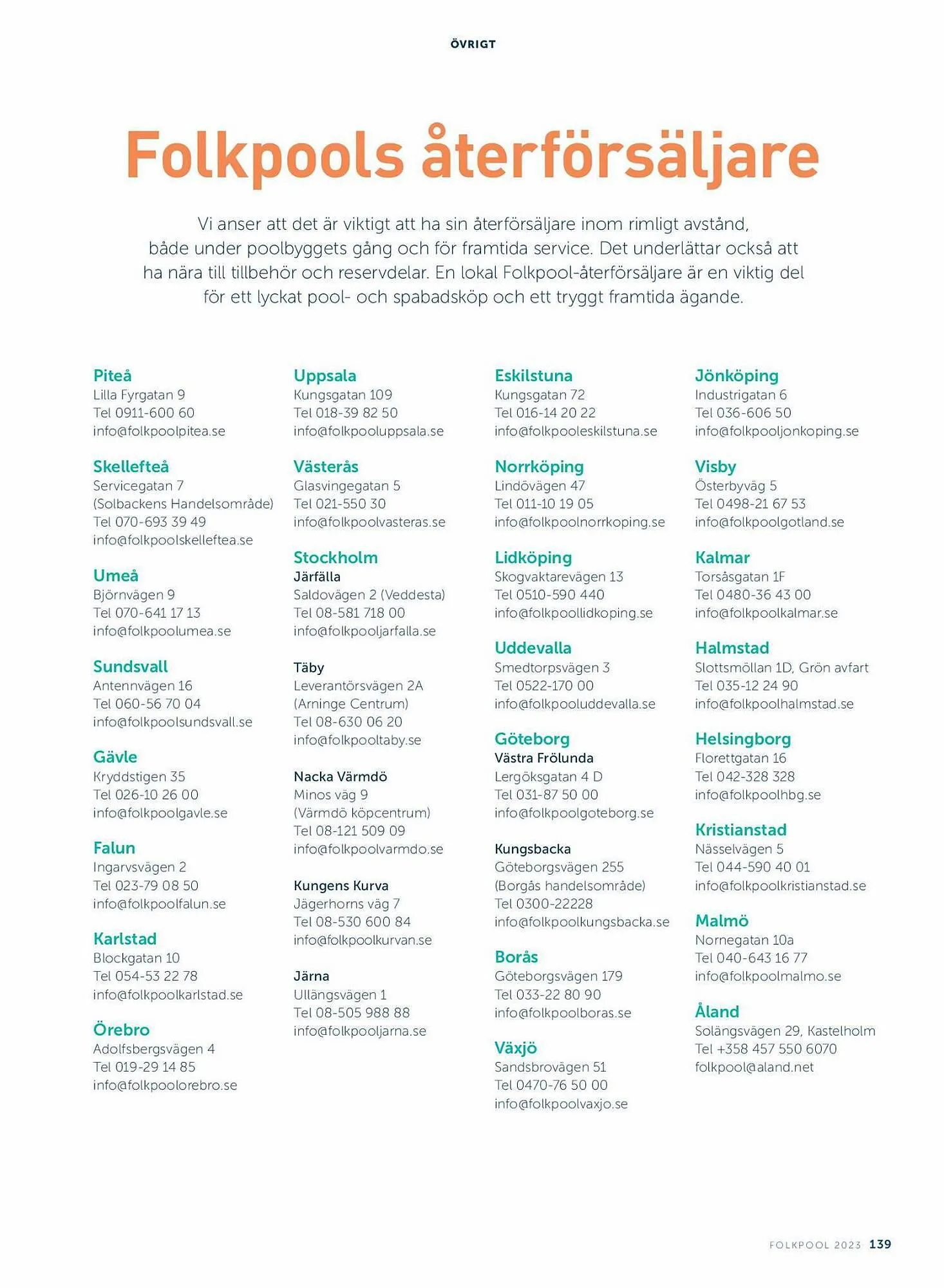 Folkpool reklamblad från 1 maj till 31 juli 2023 - Reklamblad sidor 139