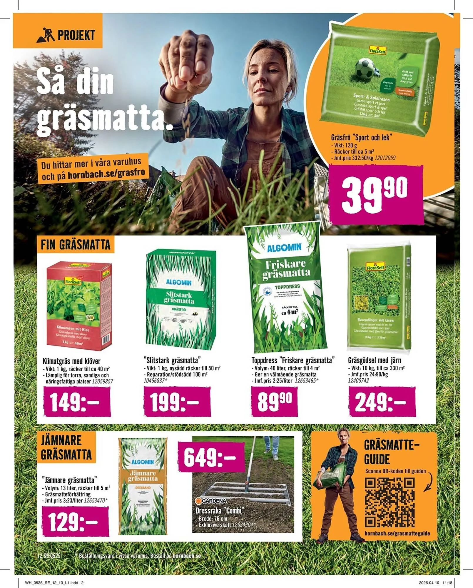 Hornbach reklamblad från 4 maj till 30 maj 2026 - Reklamblad sidor 12