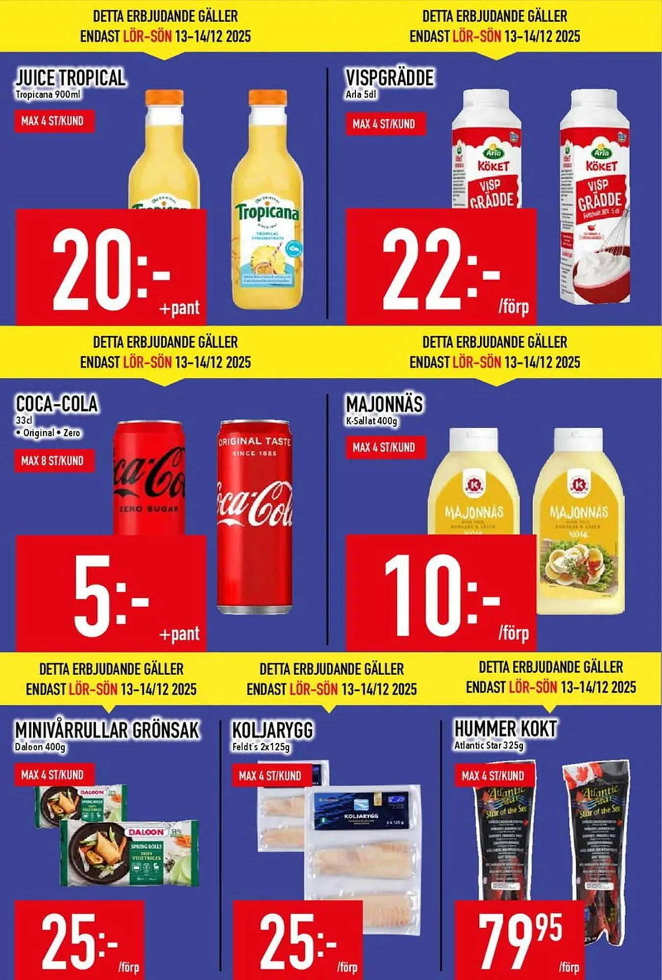 Matdax reklamblad från 8 december till 14 december 2025 - Reklamblad sidor 6