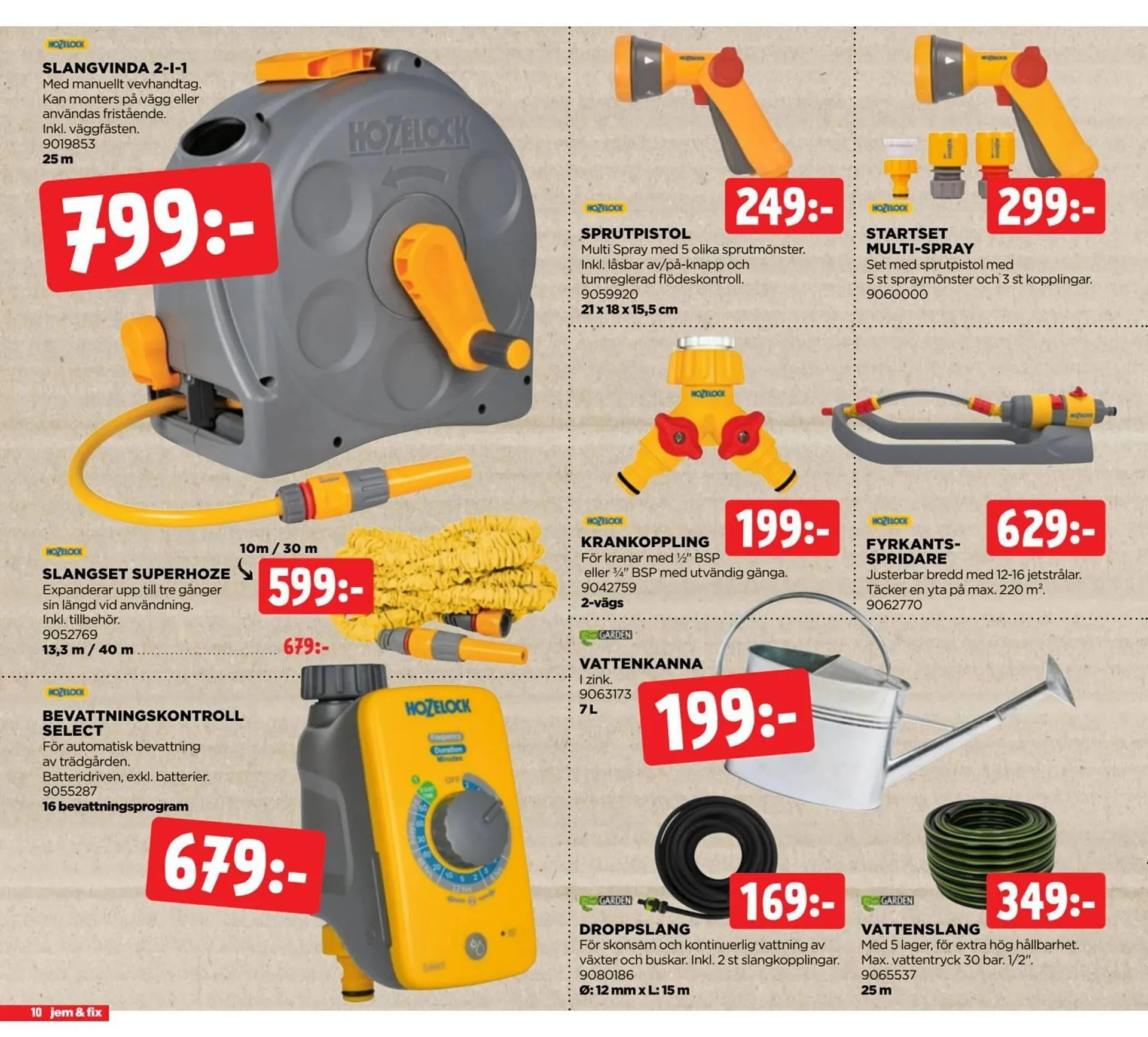 Jem&Fix reklamblad från 20 april till 4 maj 2026 - Reklamblad sidor 10