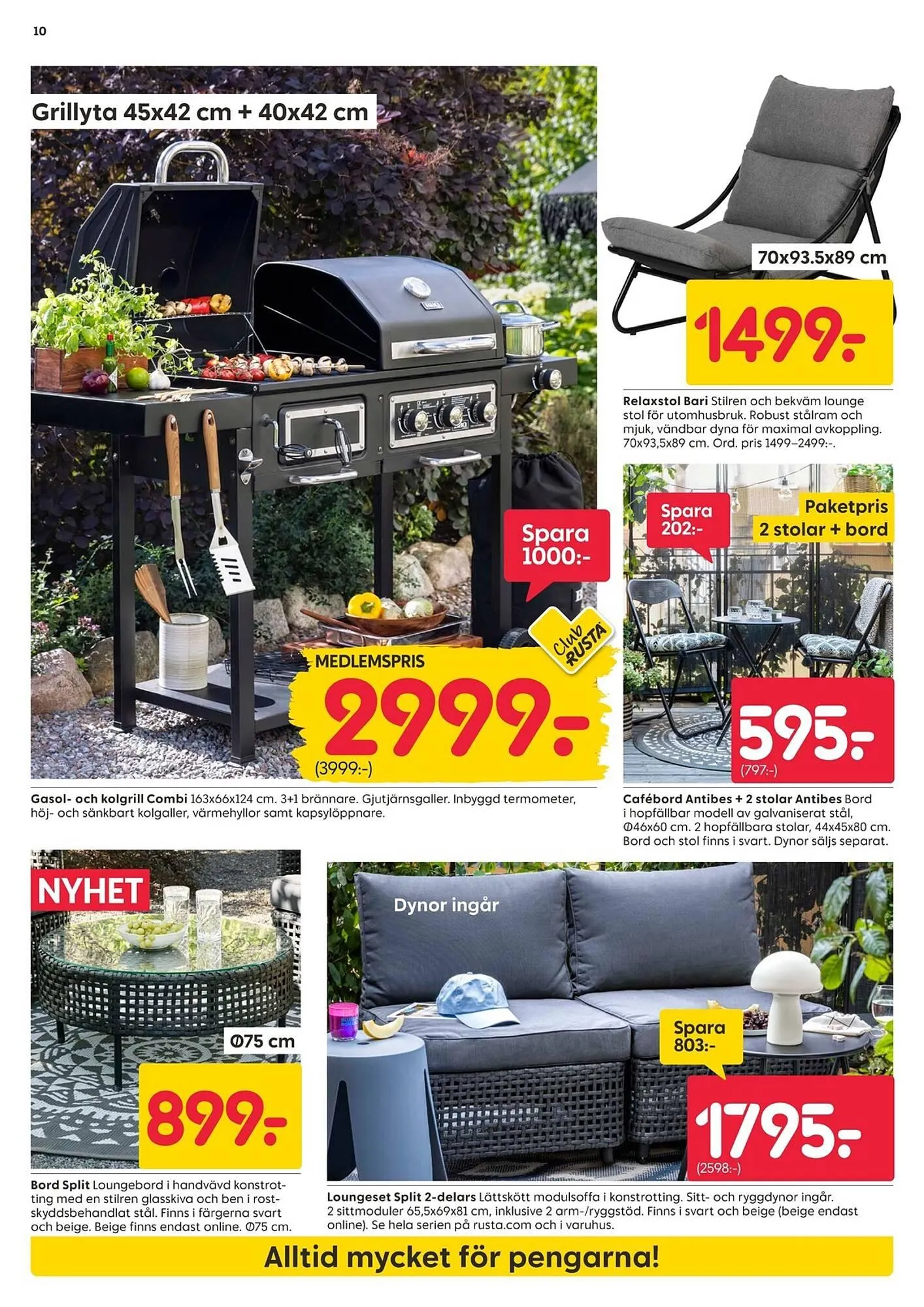 Rusta reklamblad från 9 mars till 15 mars 2026 - Reklamblad sidor 10