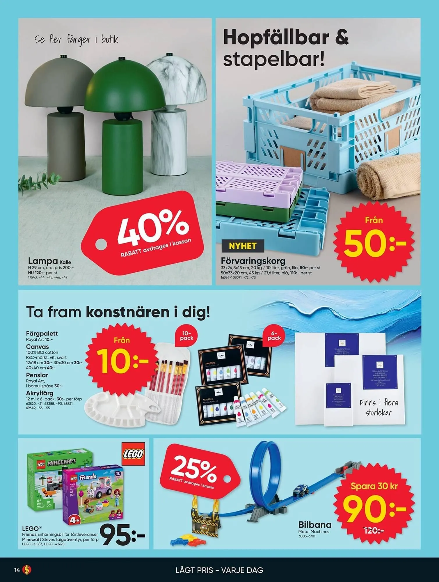 DollarStore annonsblad från 23 februari till 1 mars 2026 - Reklamblad sidor 14