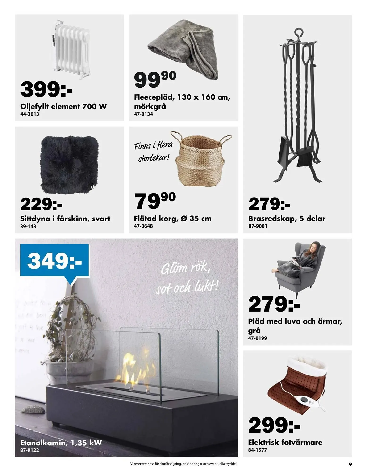 Biltema reklamblad från 24 september till 20 oktober 2024 - Reklamblad sidor 9
