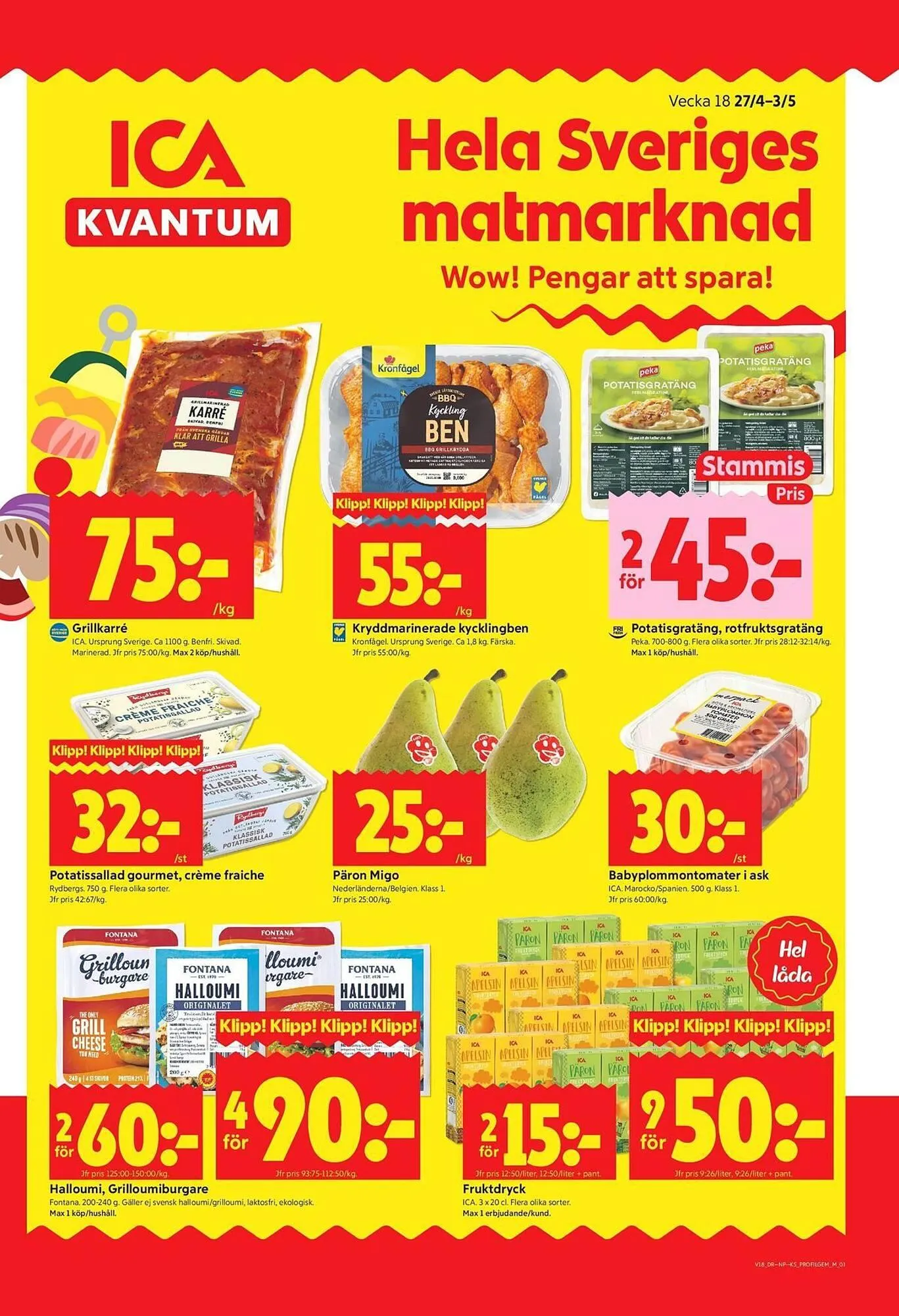 ICA Kvantum reklamblad - 1