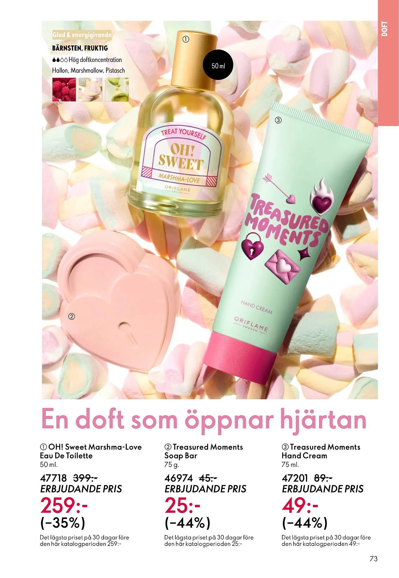 Oriflame reklamblad från 18 februari till 10 mars 2026 - Reklamblad sidor 73