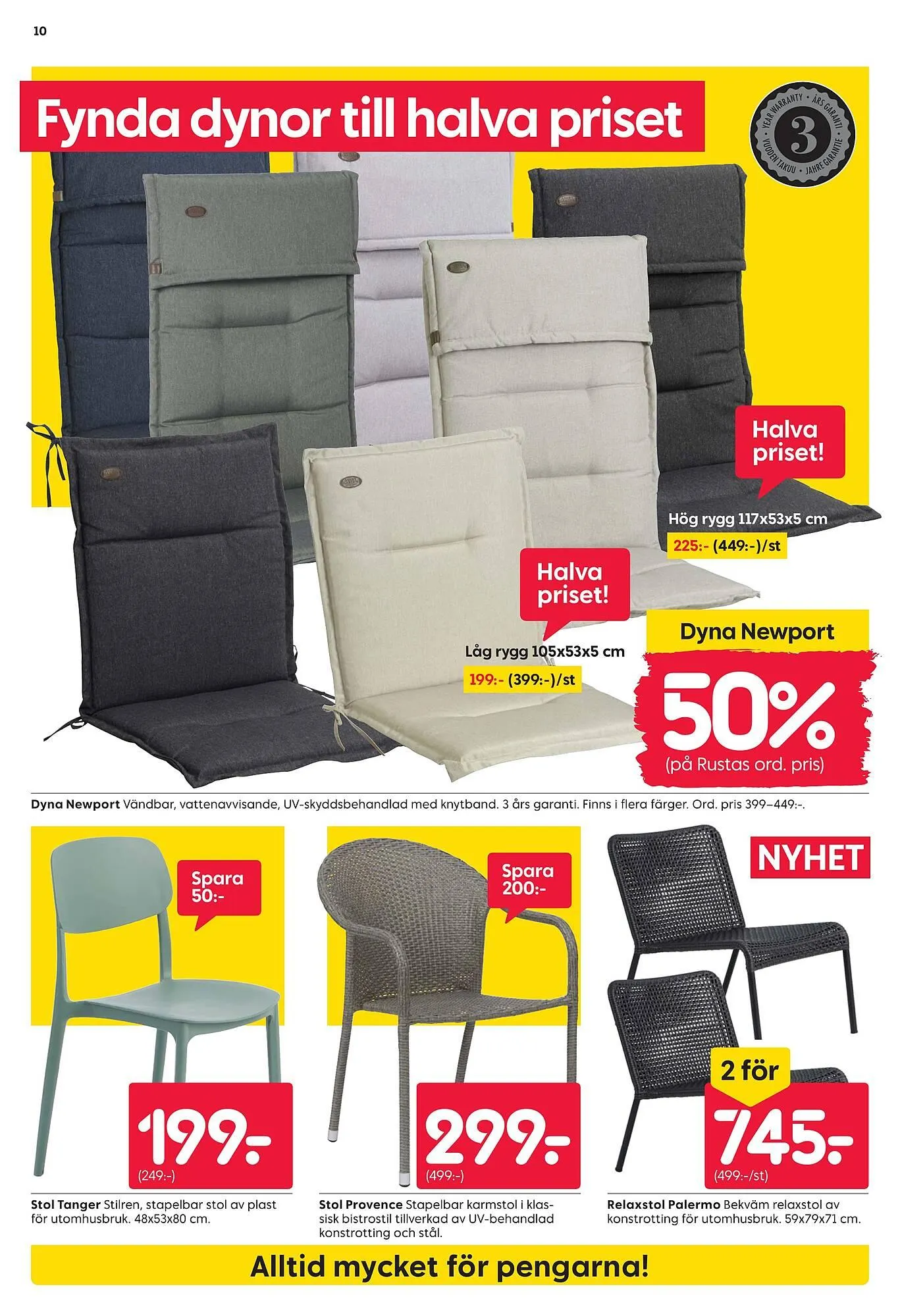 Rusta reklamblad från 22 april till 27 april 2025 - Reklamblad sidor 10