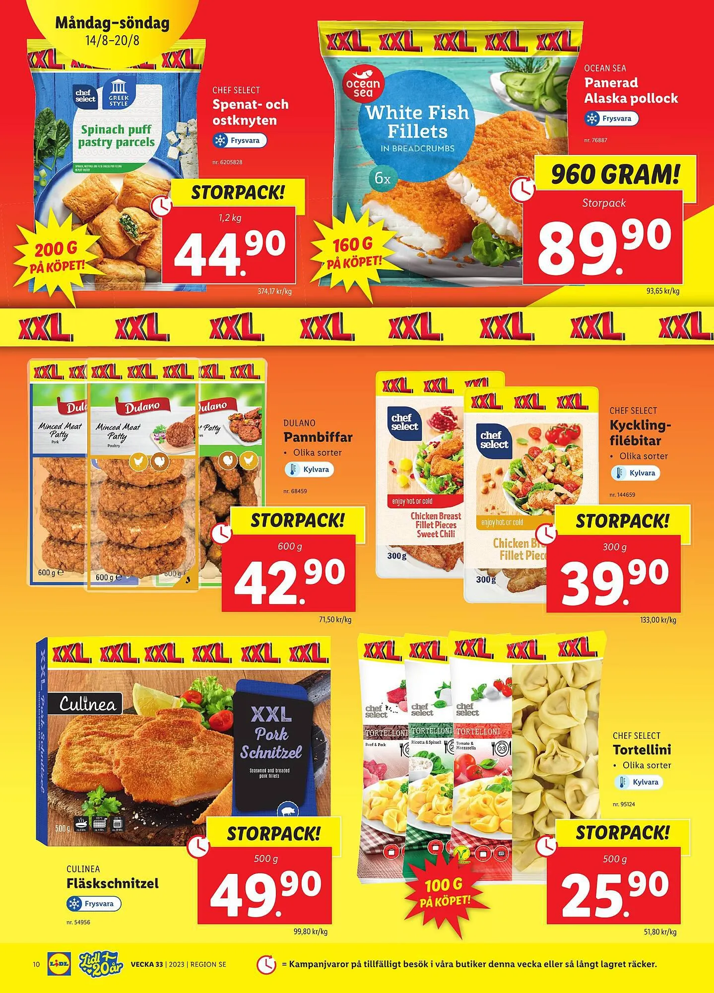 Lidl reklamblad från 14 augusti till 20 augusti 2023 - Reklamblad sidor 10