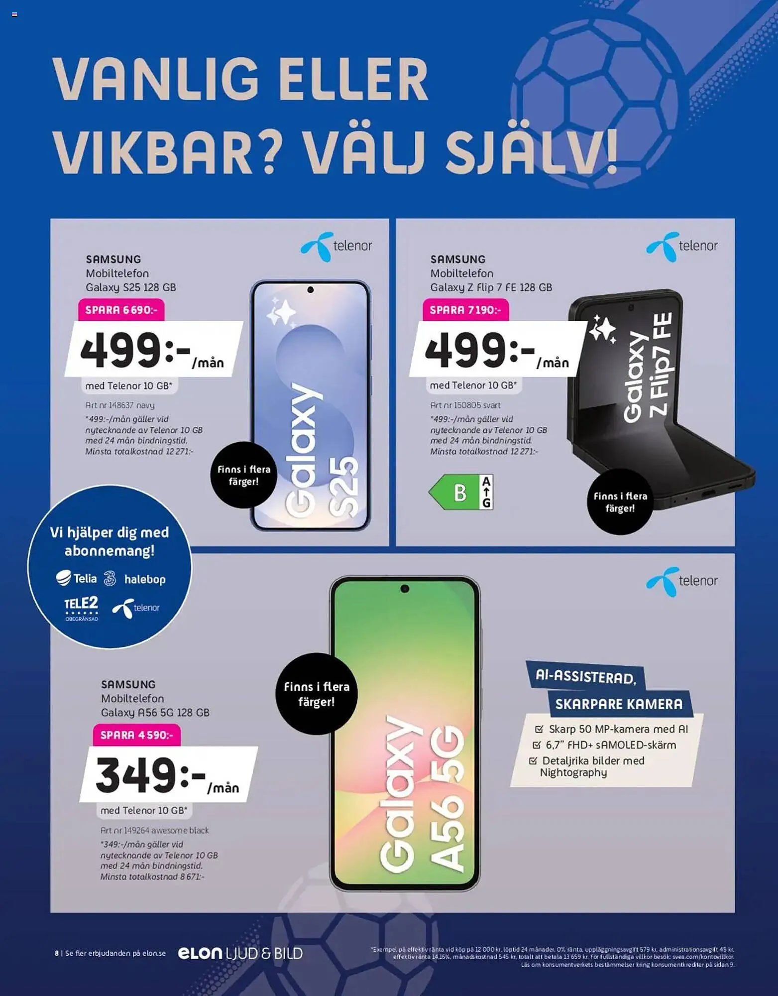 Elon reklamblad från 29 september till 12 oktober 2025 - Reklamblad sidor 8