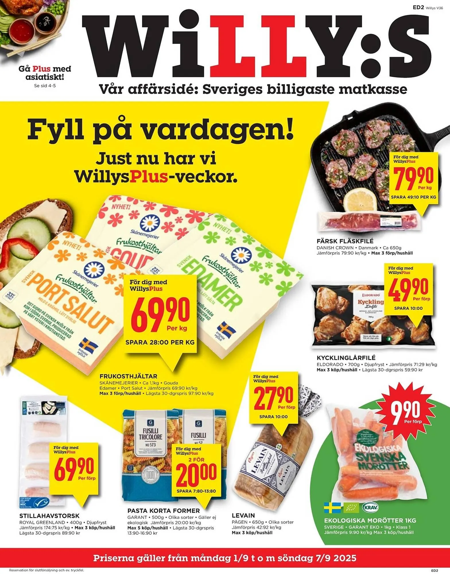 Willys reklamblad - 1