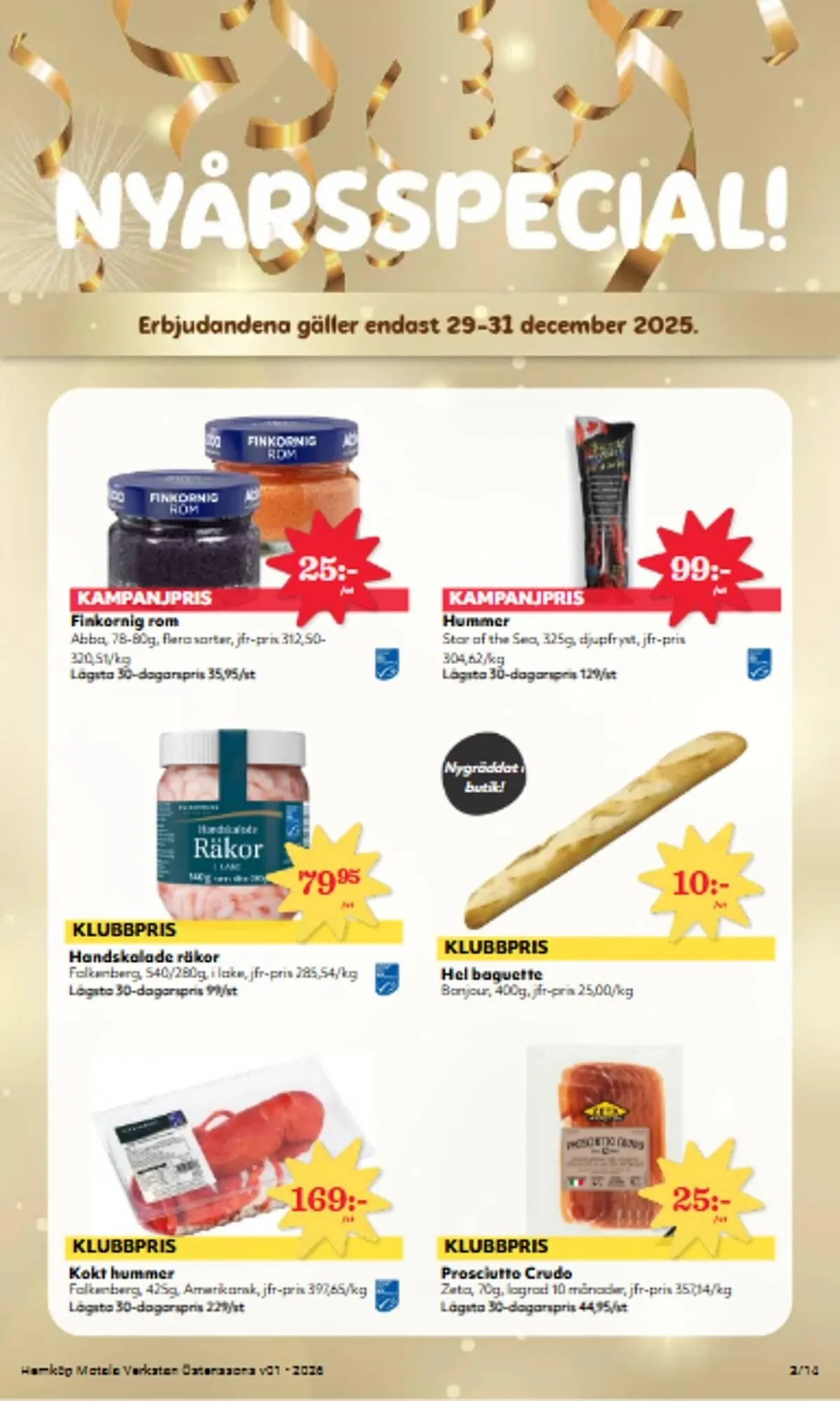 Östenssons reklamblad från 29 december till 4 januari 2026 - Reklamblad sidor 3