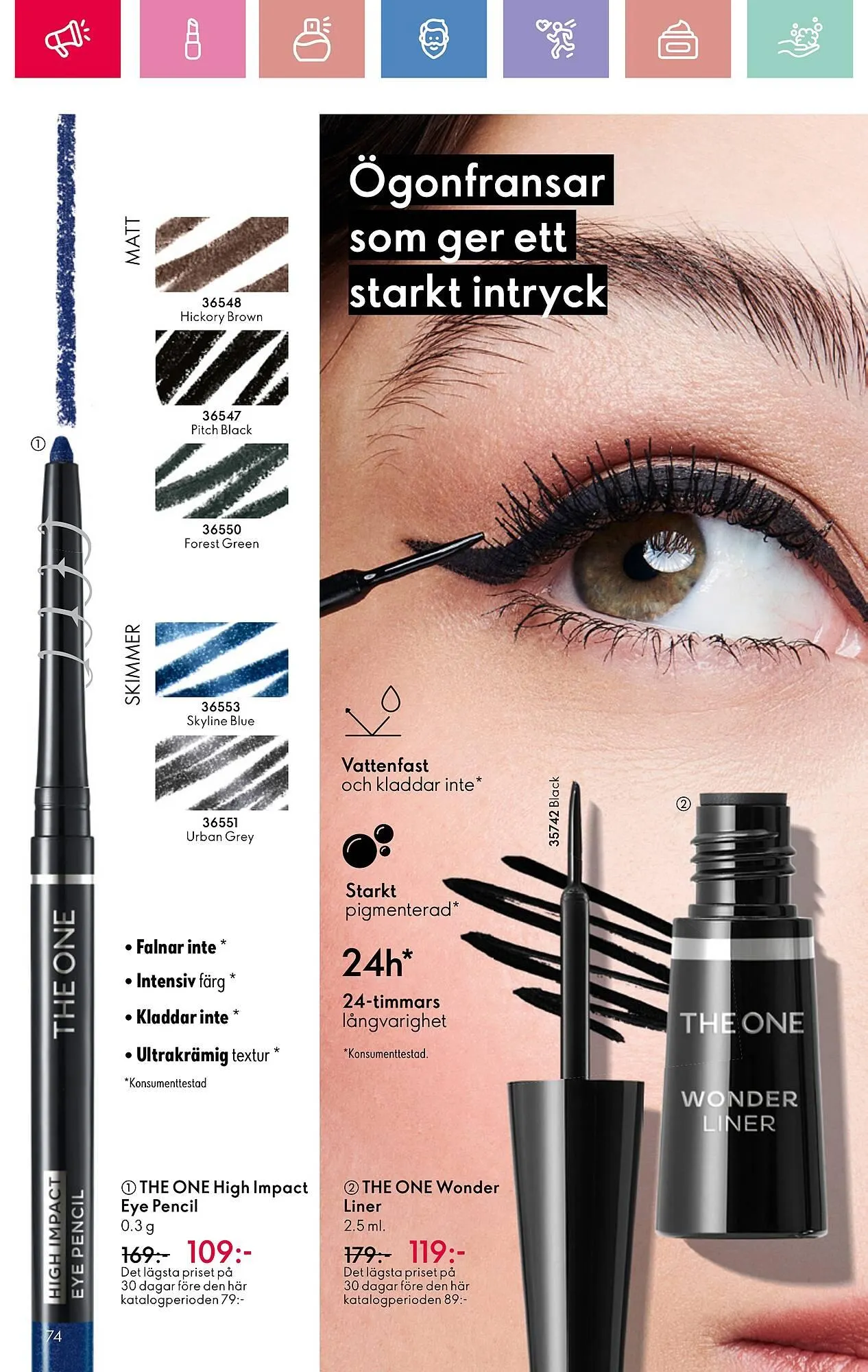 Oriflame reklamblad från 26 januari till 15 februari 2025 - Reklamblad sidor 74