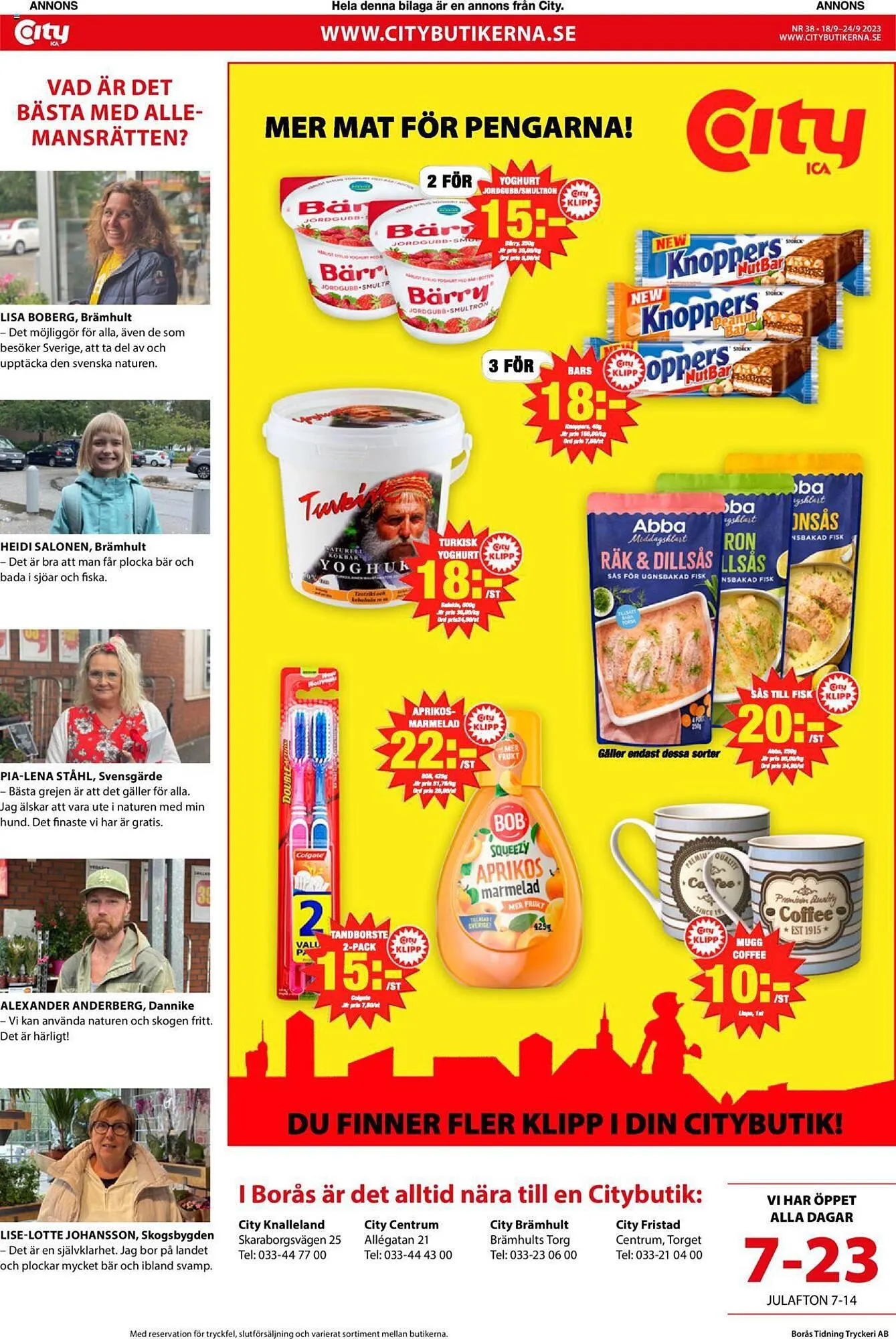 ICA Kvantum reklamblad från 18 september till 24 september 2023 - Reklamblad sidor 16
