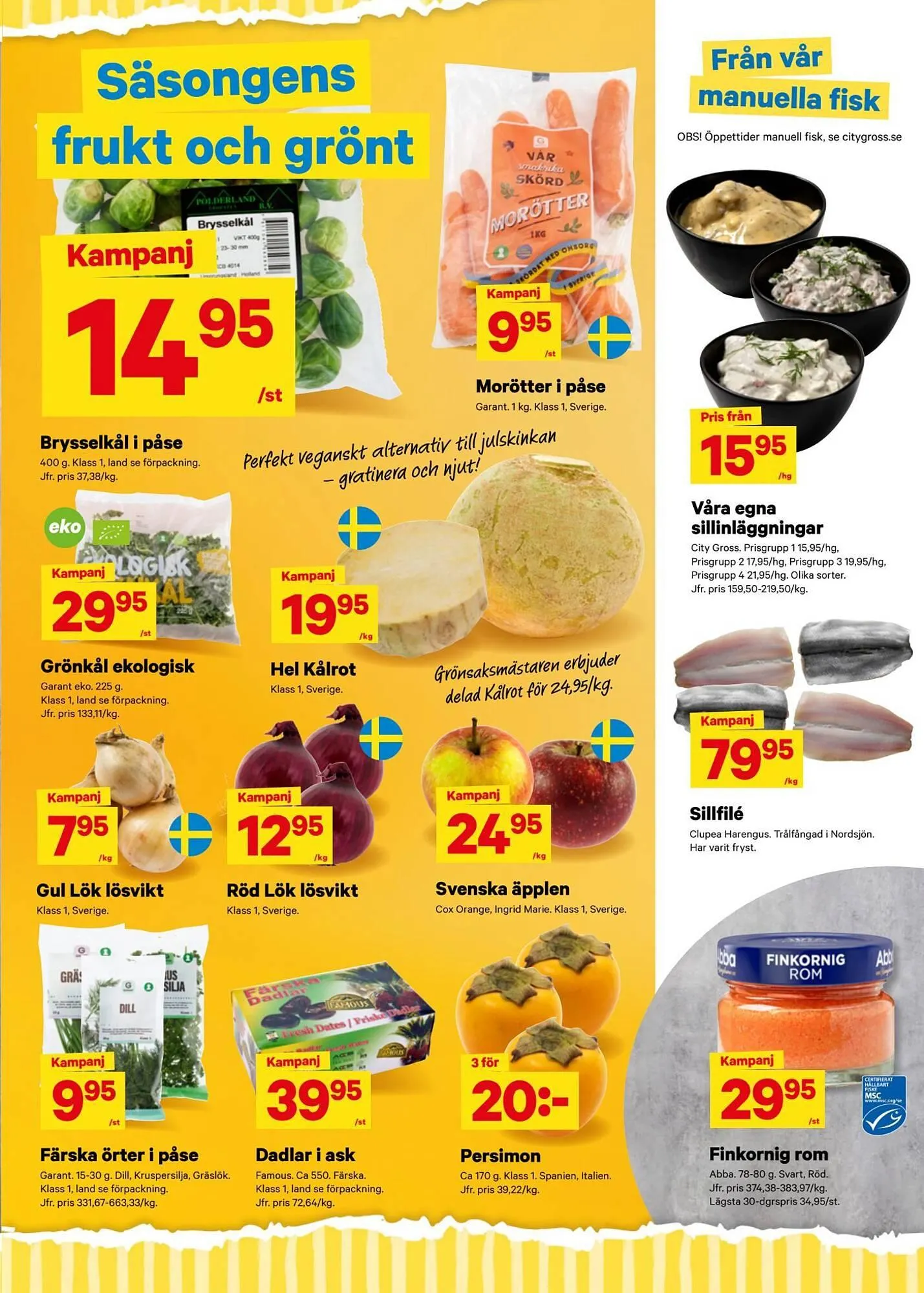 City Gross reklamblad från 22 december till 27 december 2025 - Reklamblad sidor 3