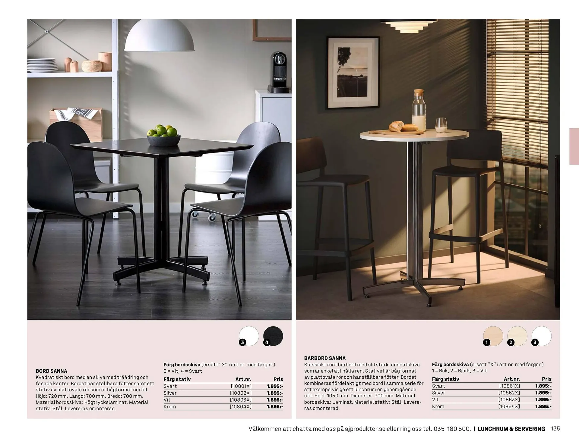 AJ Produkter reklamblad från 1 januari till 31 december 2025 - Reklamblad sidor 135