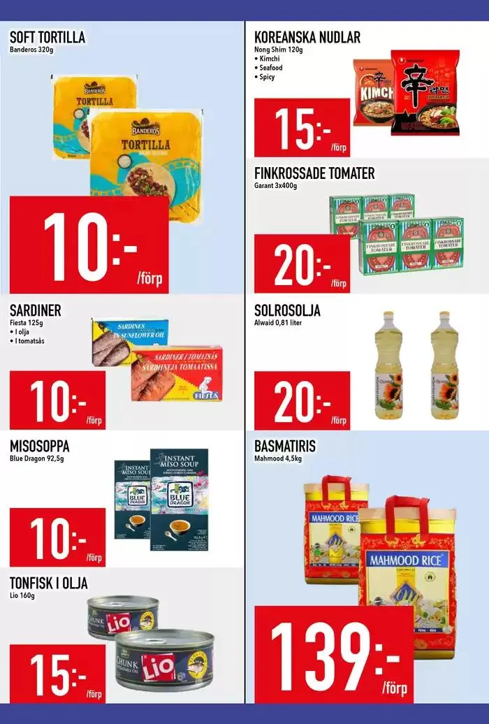 Veckans erbjudanden från 30 december till 13 januari 2025 - Reklamblad sidor 15