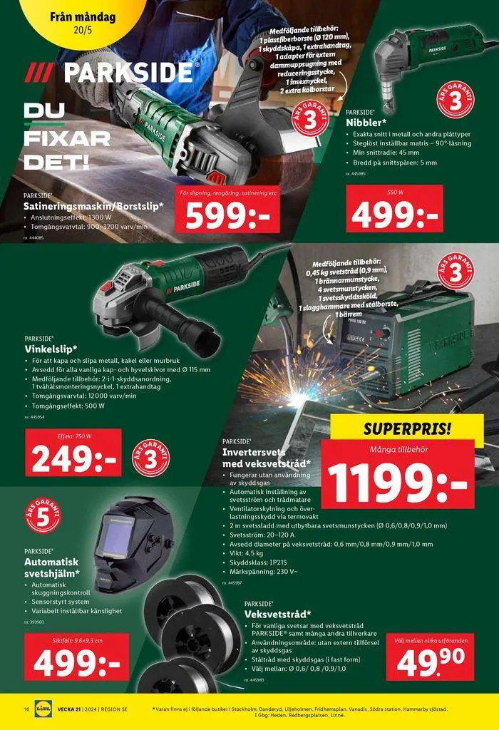Nationell ERBJUDANDEN VECKA 21 från 20 maj till 26 maj 2024 - Reklamblad sidor 18