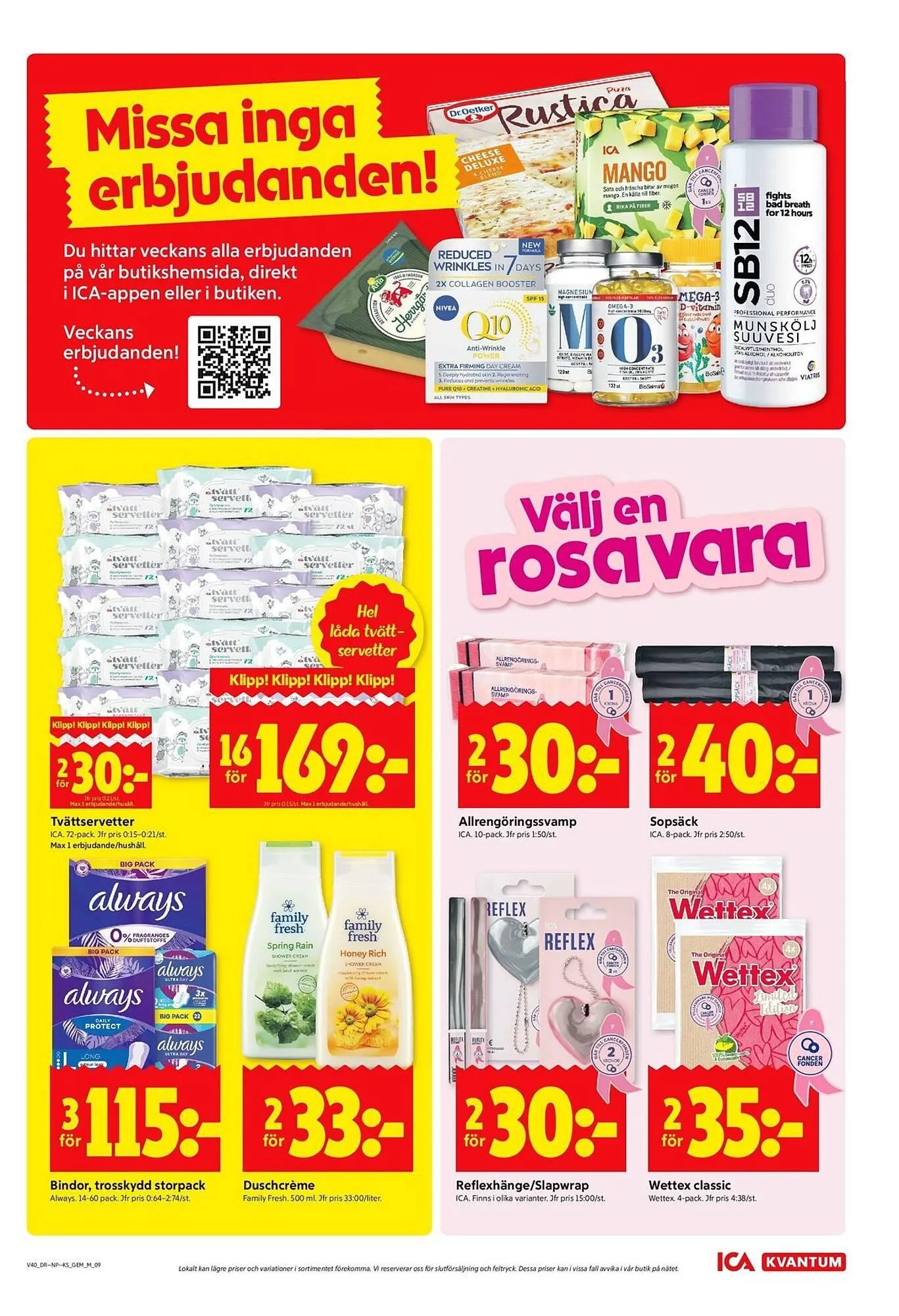ICA Kvantum reklamblad från 29 september till 5 oktober 2025 - Reklamblad sidor 9