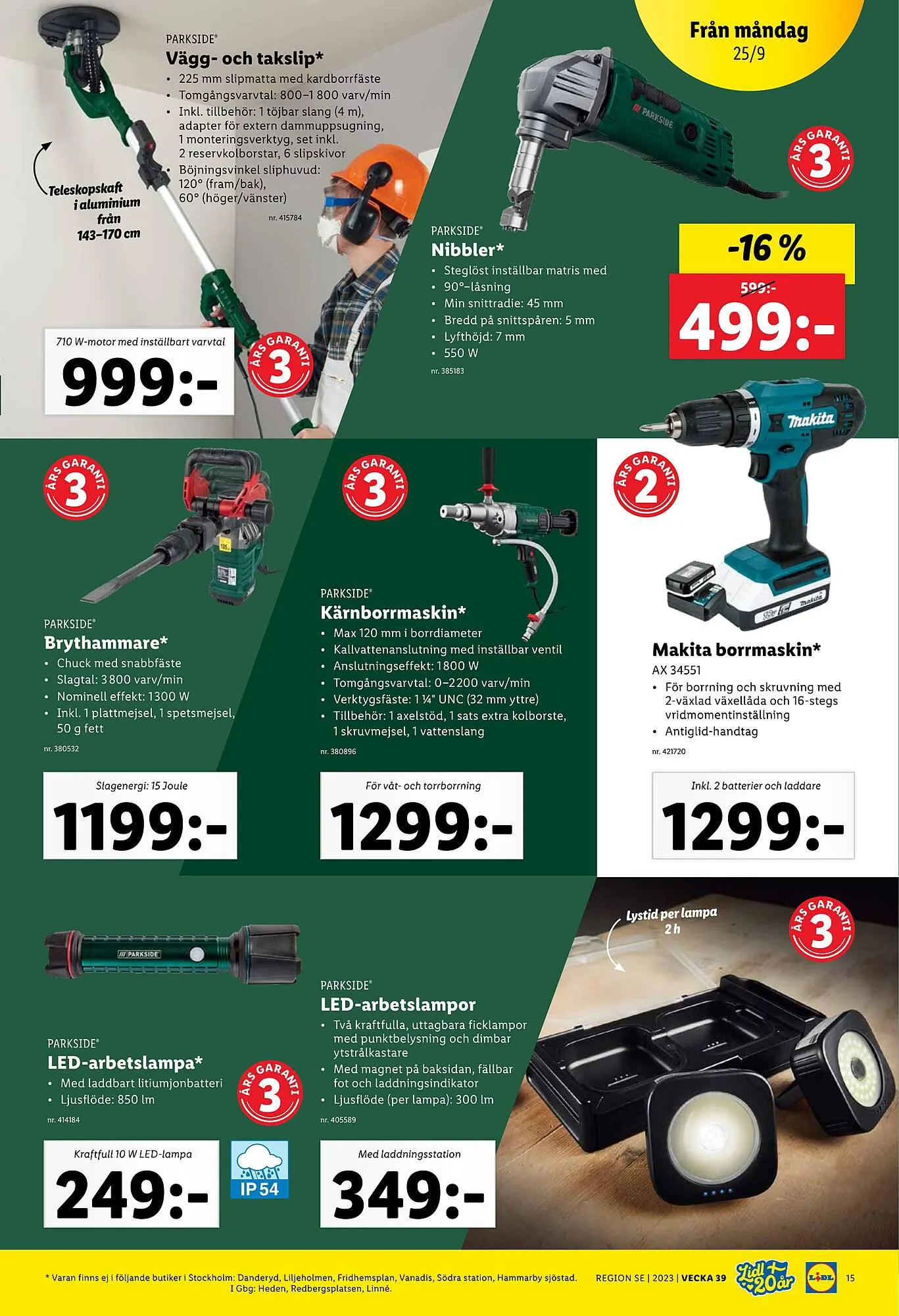 Lidl reklamblad från 25 september till 1 oktober 2023 - Reklamblad sidor 19