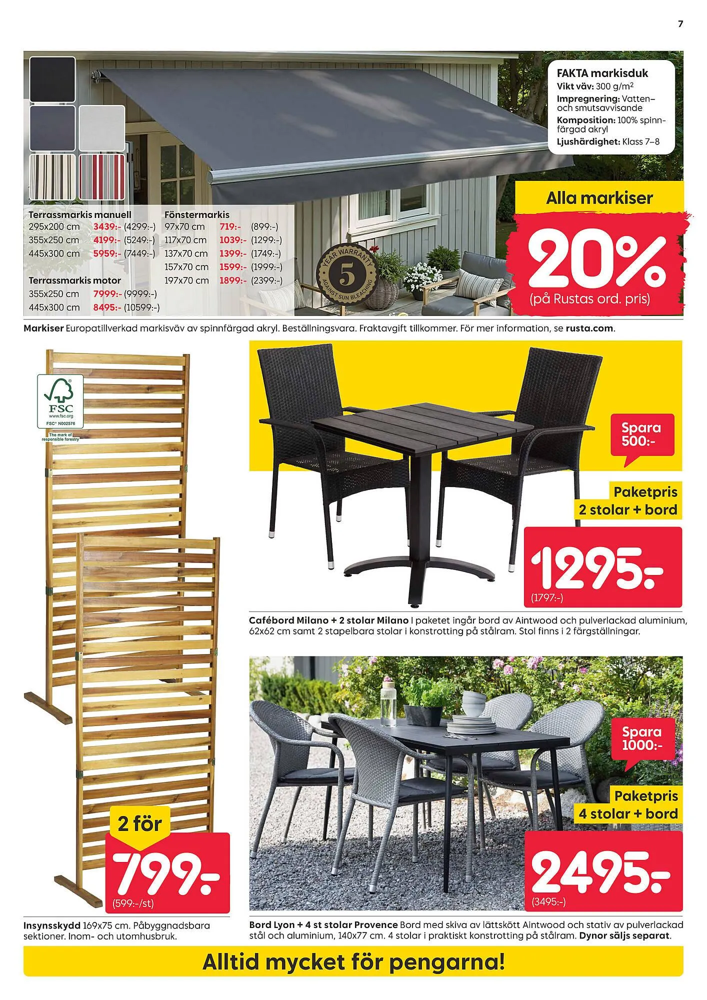 Rusta reklamblad från 26 maj till 1 juni 2025 - Reklamblad sidor 7