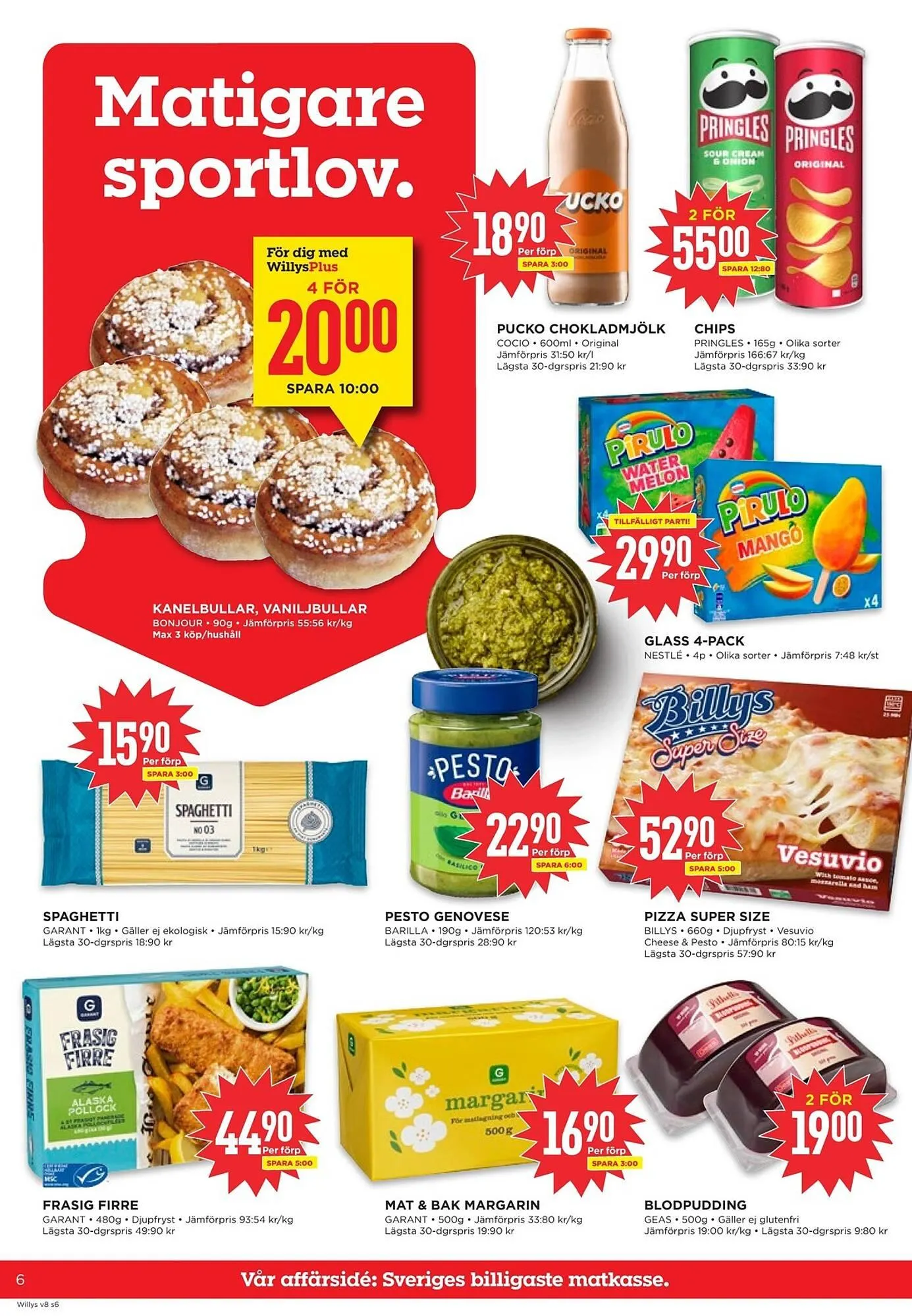 Willys reklamblad från 16 februari till 22 februari 2026 - Reklamblad sidor 6