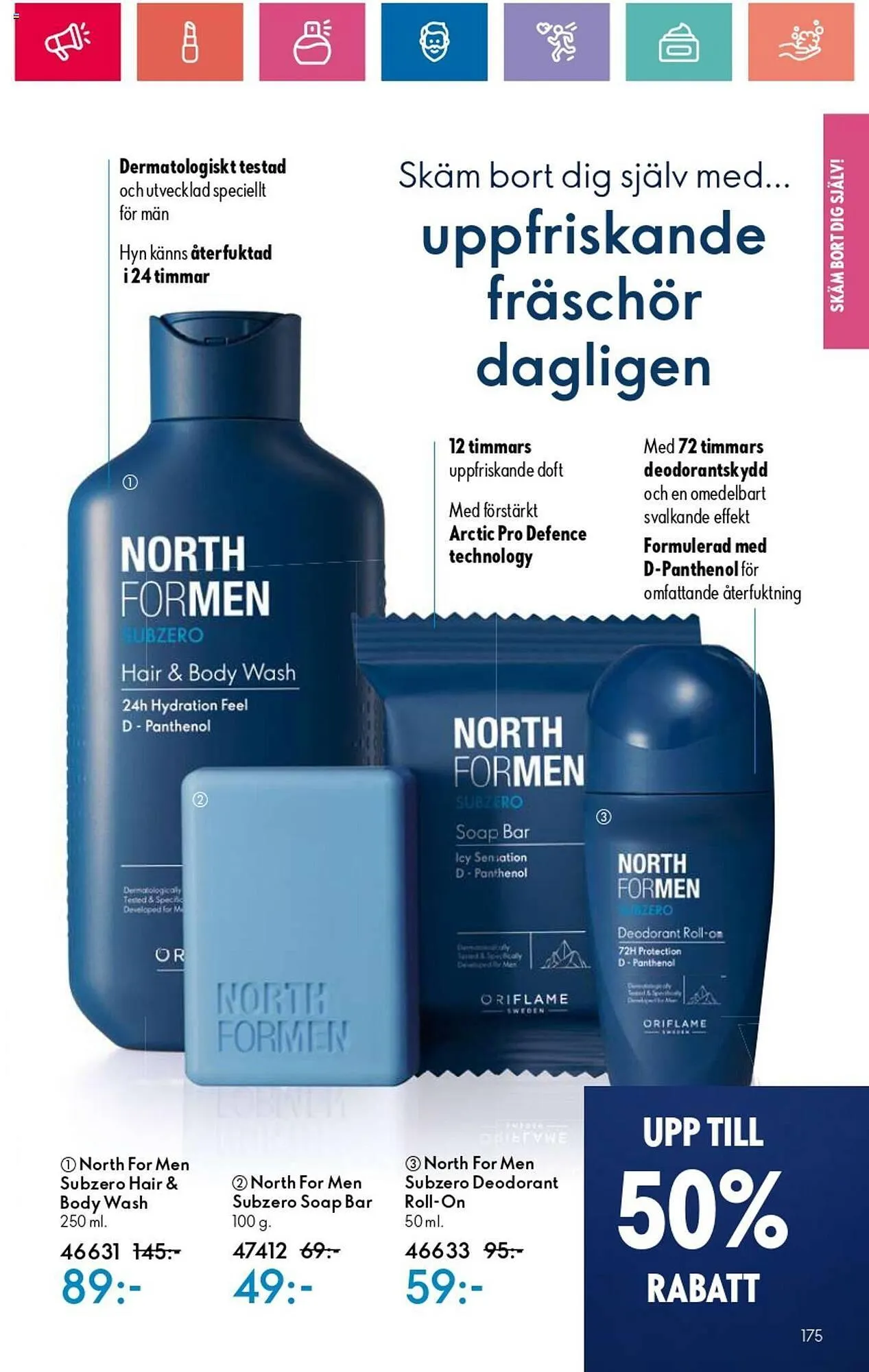 Oriflame reklamblad från 3 oktober till 23 oktober 2024 - Reklamblad sidor 175