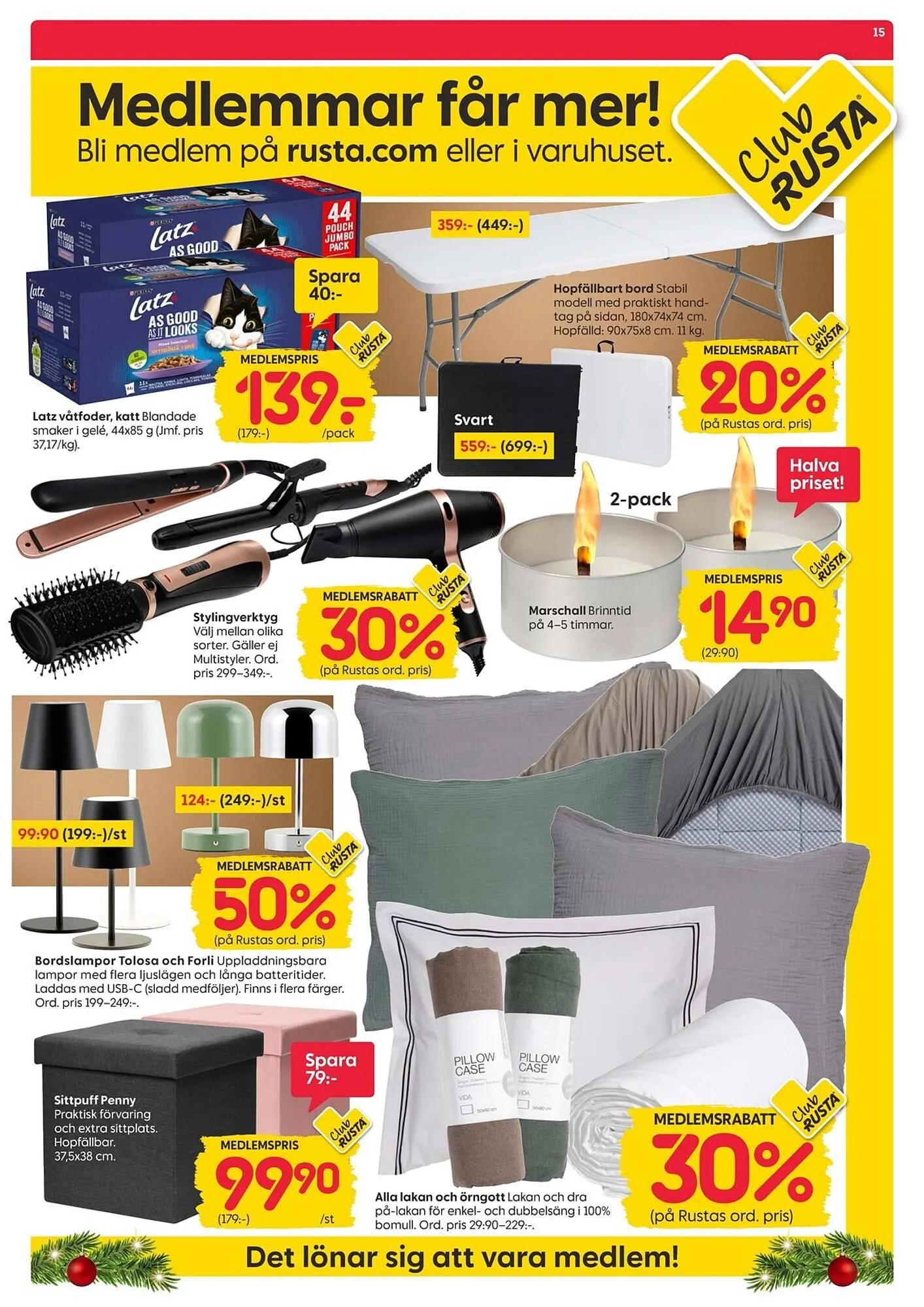 Rusta reklamblad från 15 december till 23 december 2025 - Reklamblad sidor 15