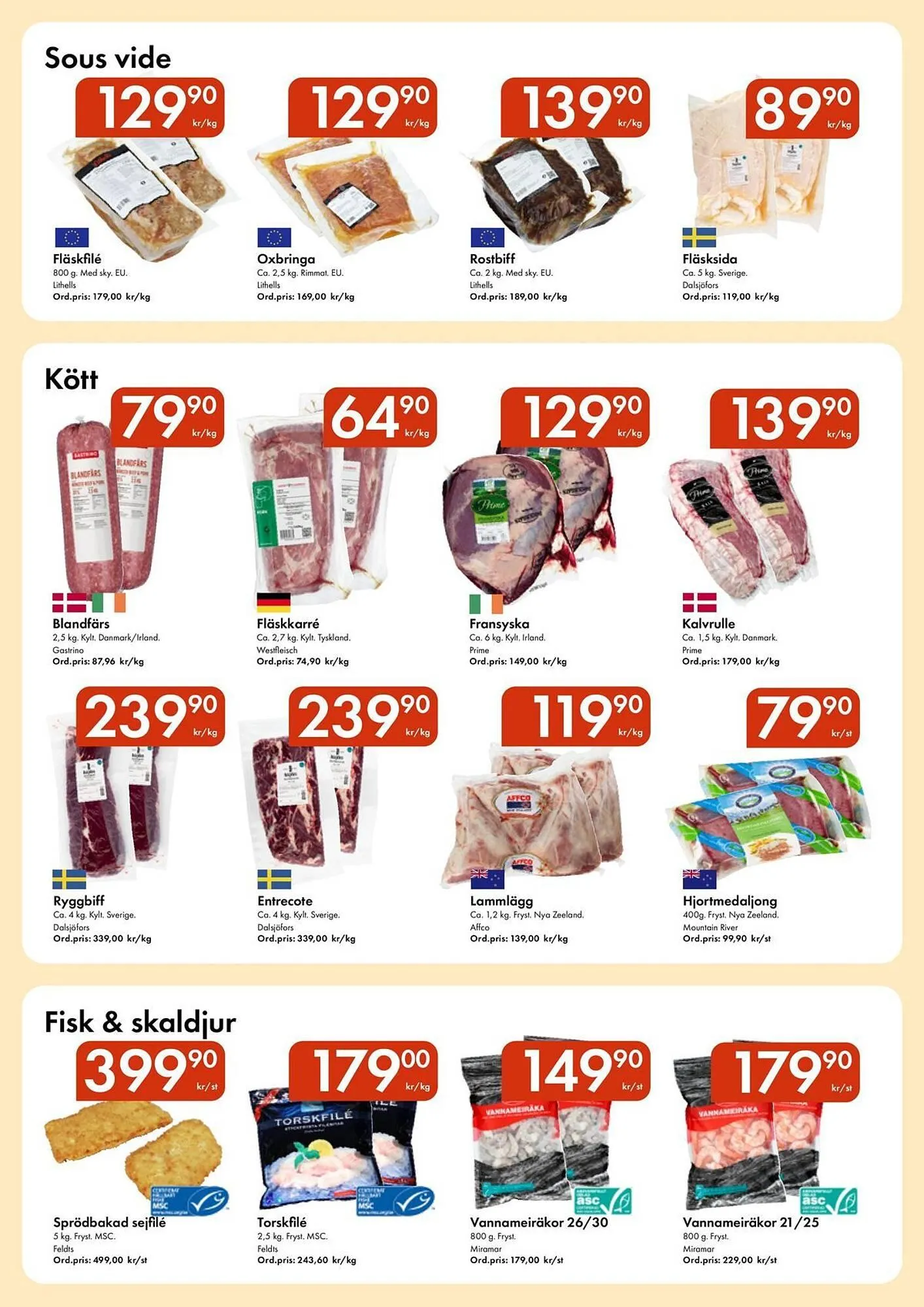 Snabbgross reklamblad från 25 augusti till 7 september 2025 - Reklamblad sidor 2