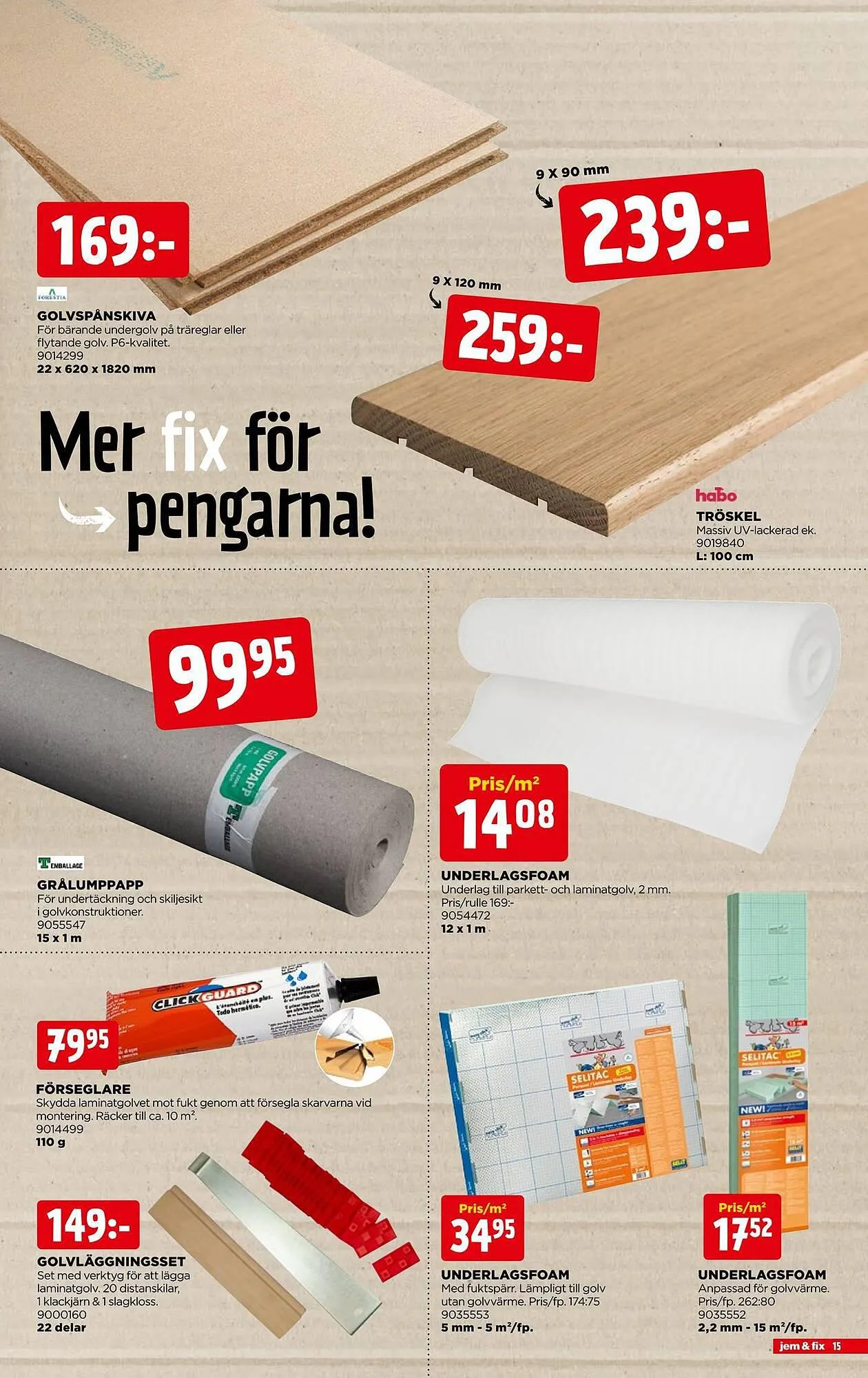 Jem&Fix reklamblad från 26 november till 3 december 2023 - Reklamblad sidor 15