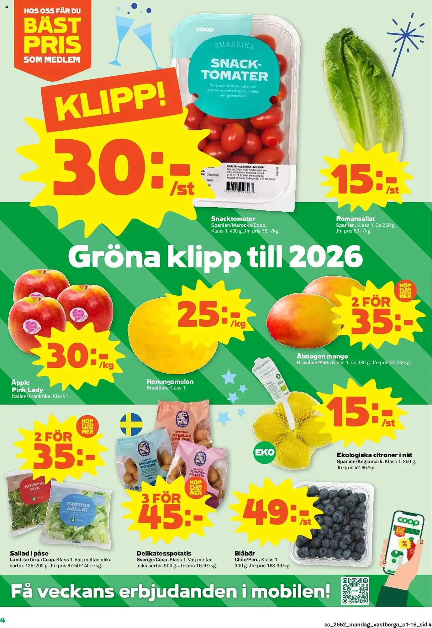 Jem&Fix reklamblad från 29 december till 4 januari 2026 - Reklamblad sidor 4