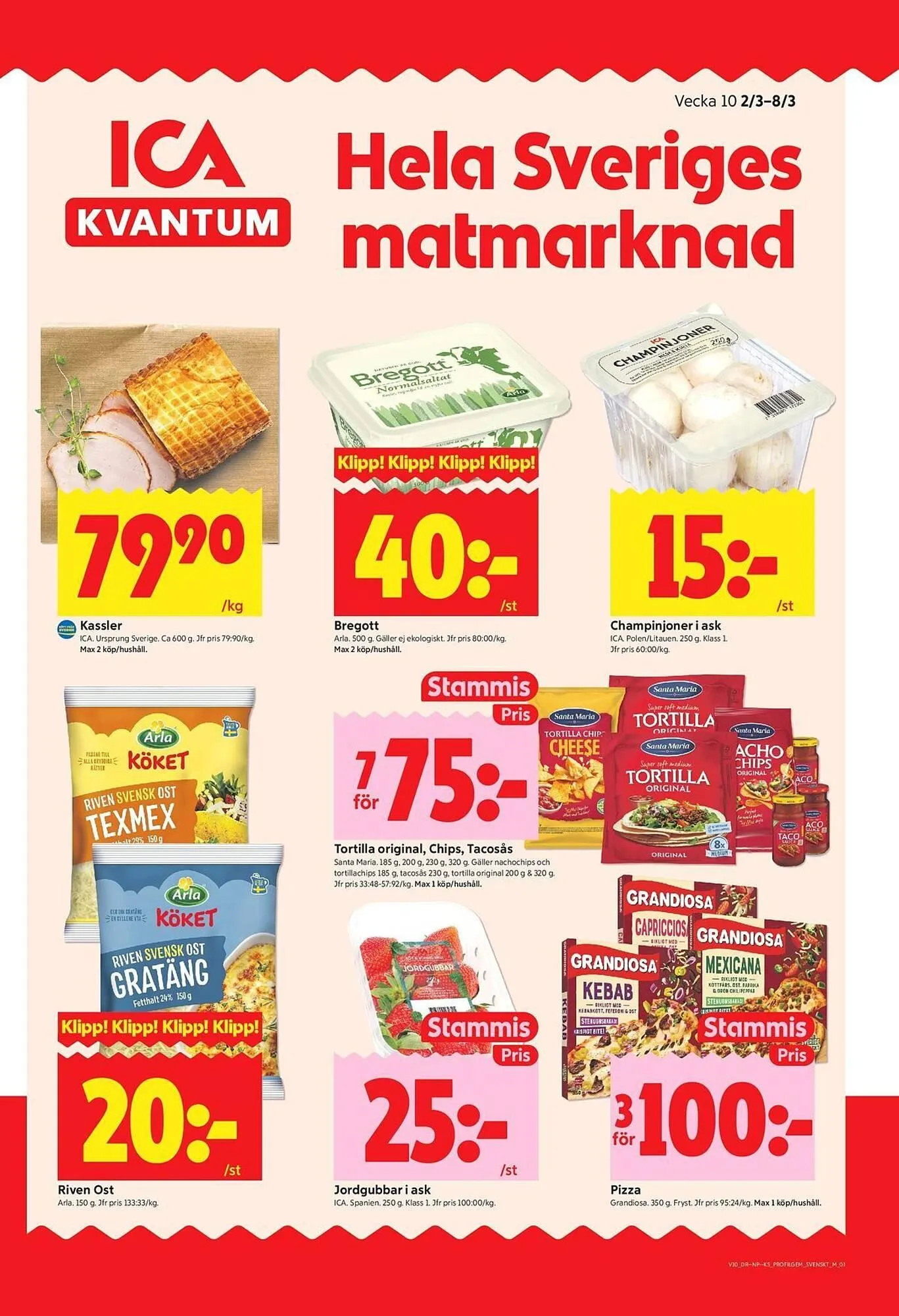 ICA Kvantum reklamblad - 1