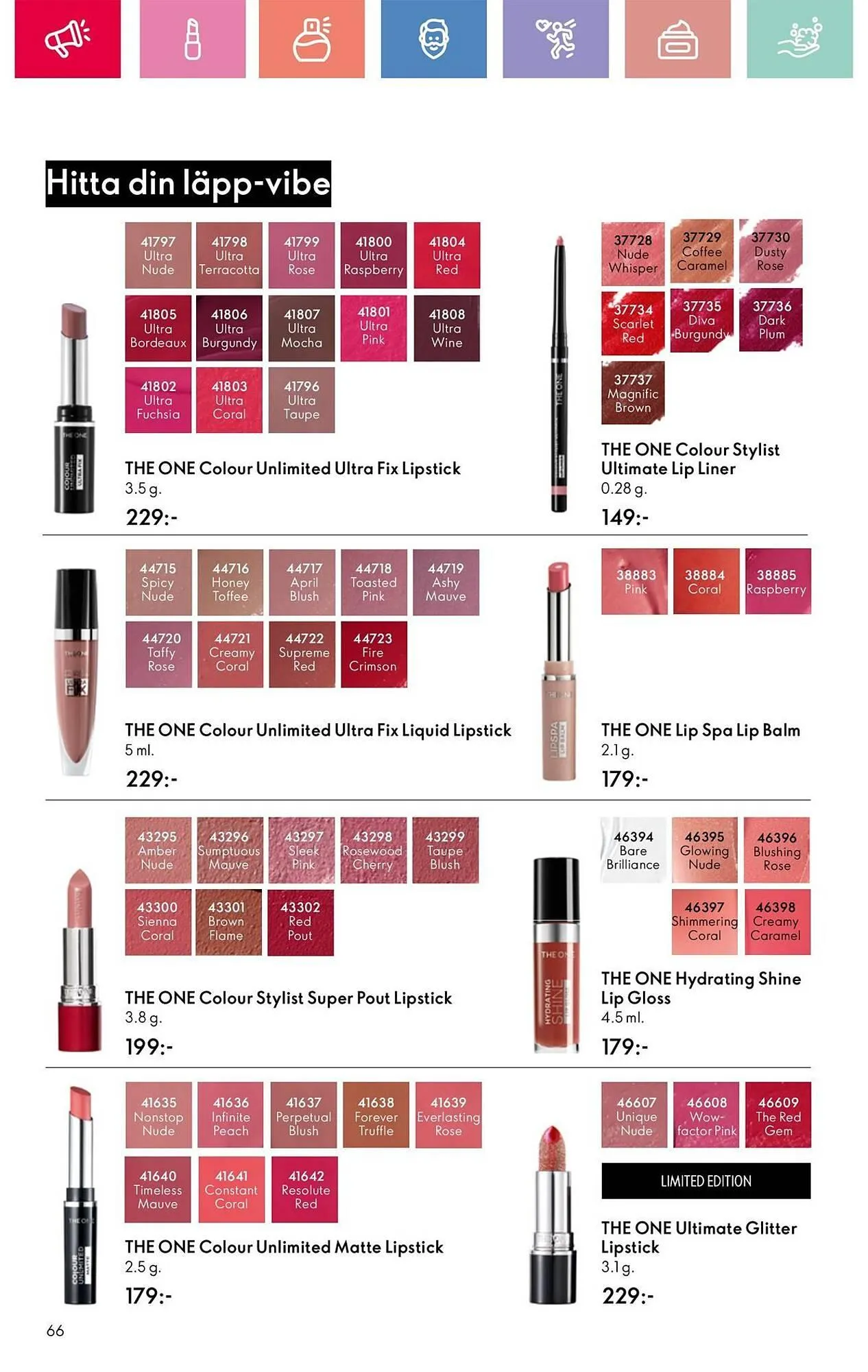 Oriflame reklamblad från 24 augusti till 13 september 2025 - Reklamblad sidor 66