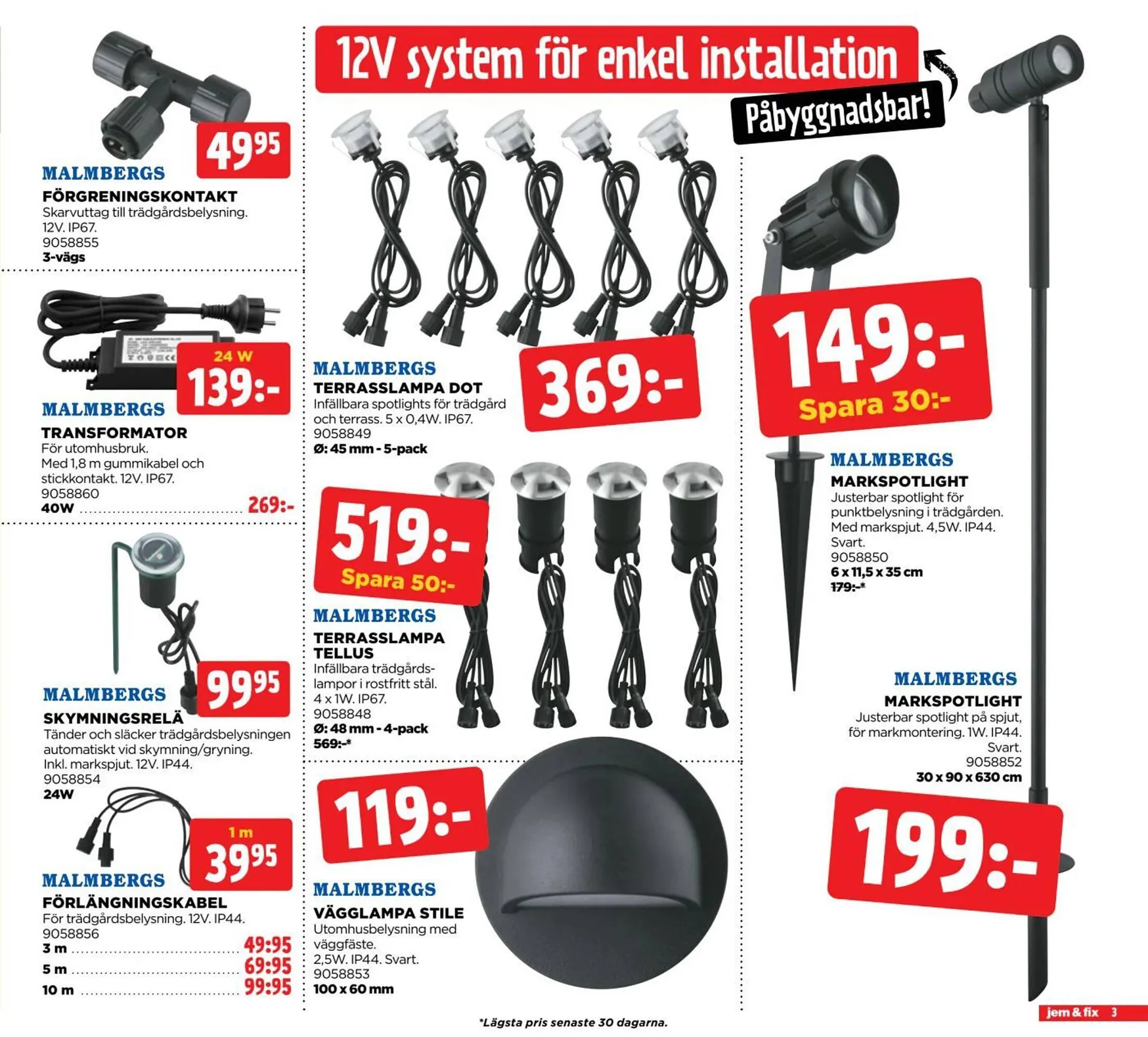 Jem&Fix reklamblad från 2 mars till 16 mars 2026 - Reklamblad sidor 3